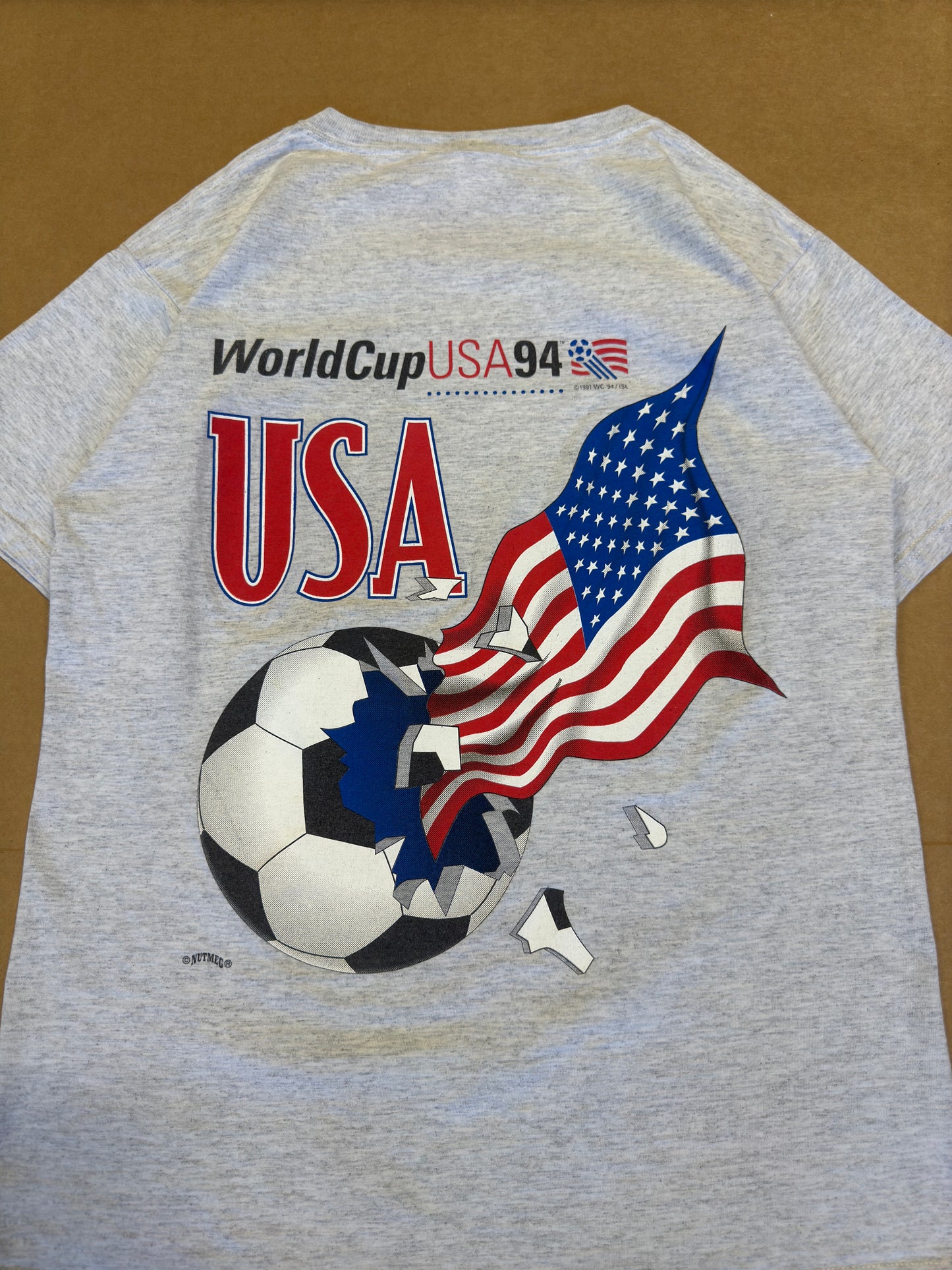 1994 USA World Cup Breakthrough Nutmeg Tee L
