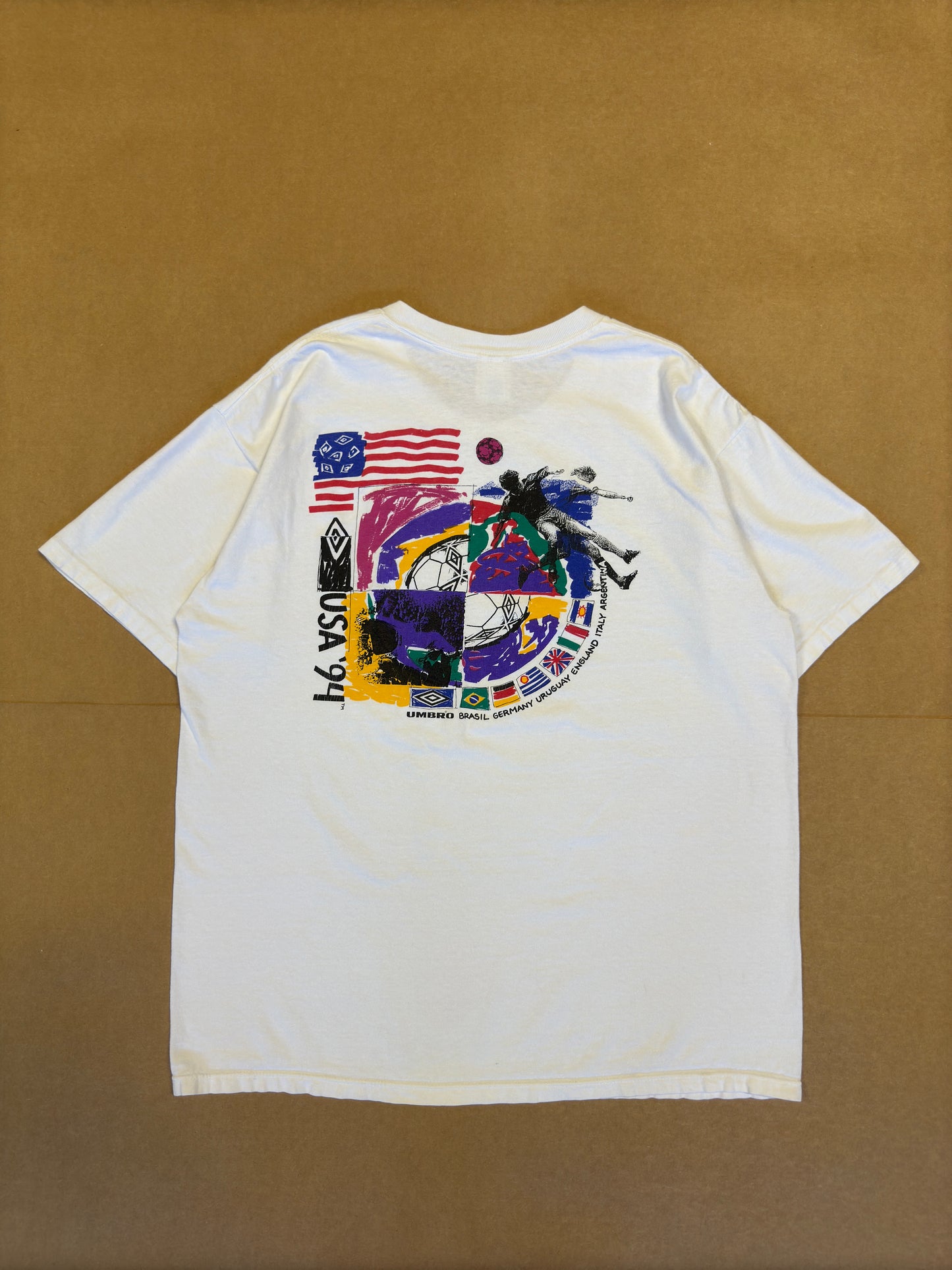 1994 USA World Cup Umbro Art Tee XL