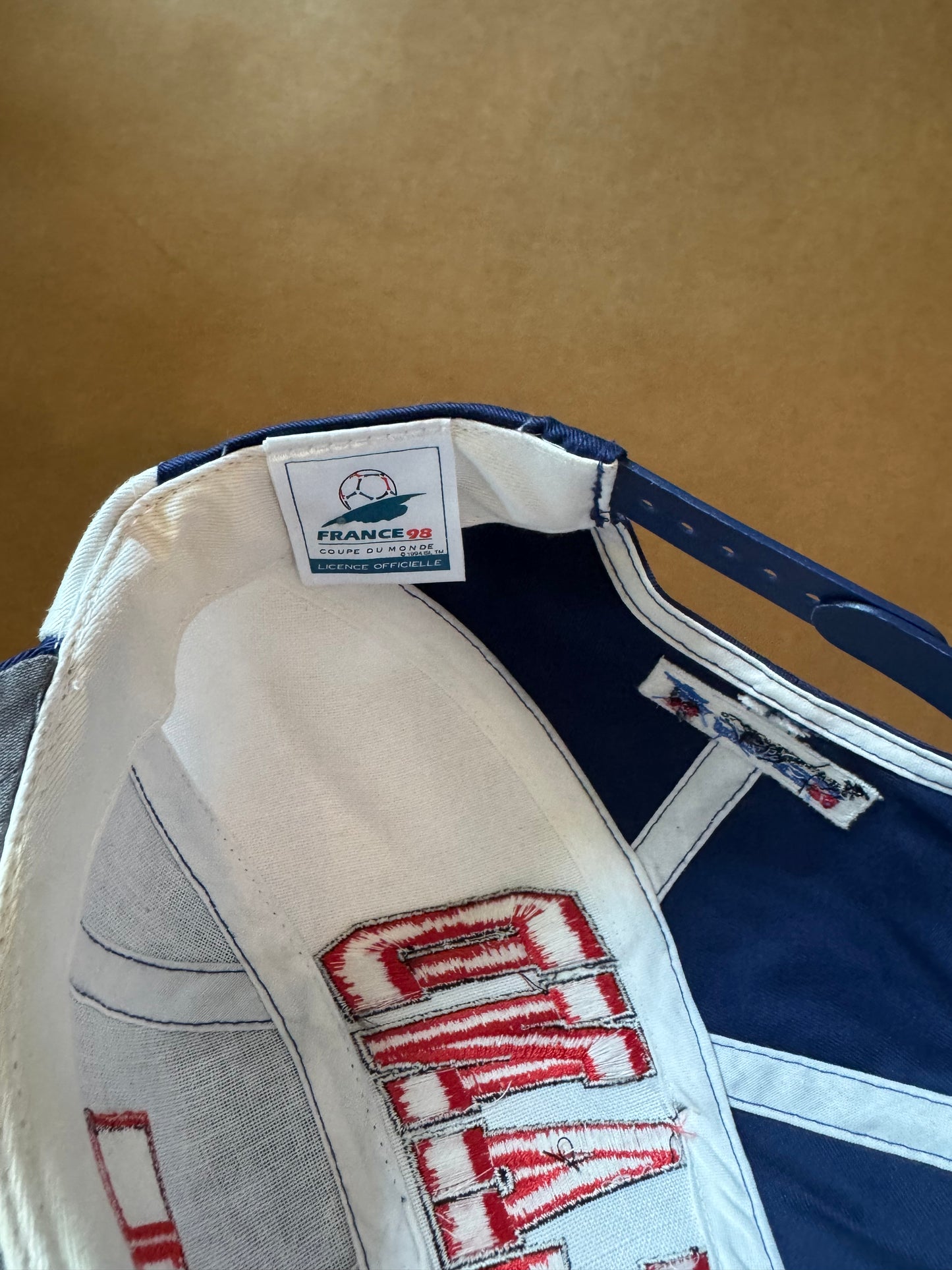 1998 France World Cup England SnapBack Hat