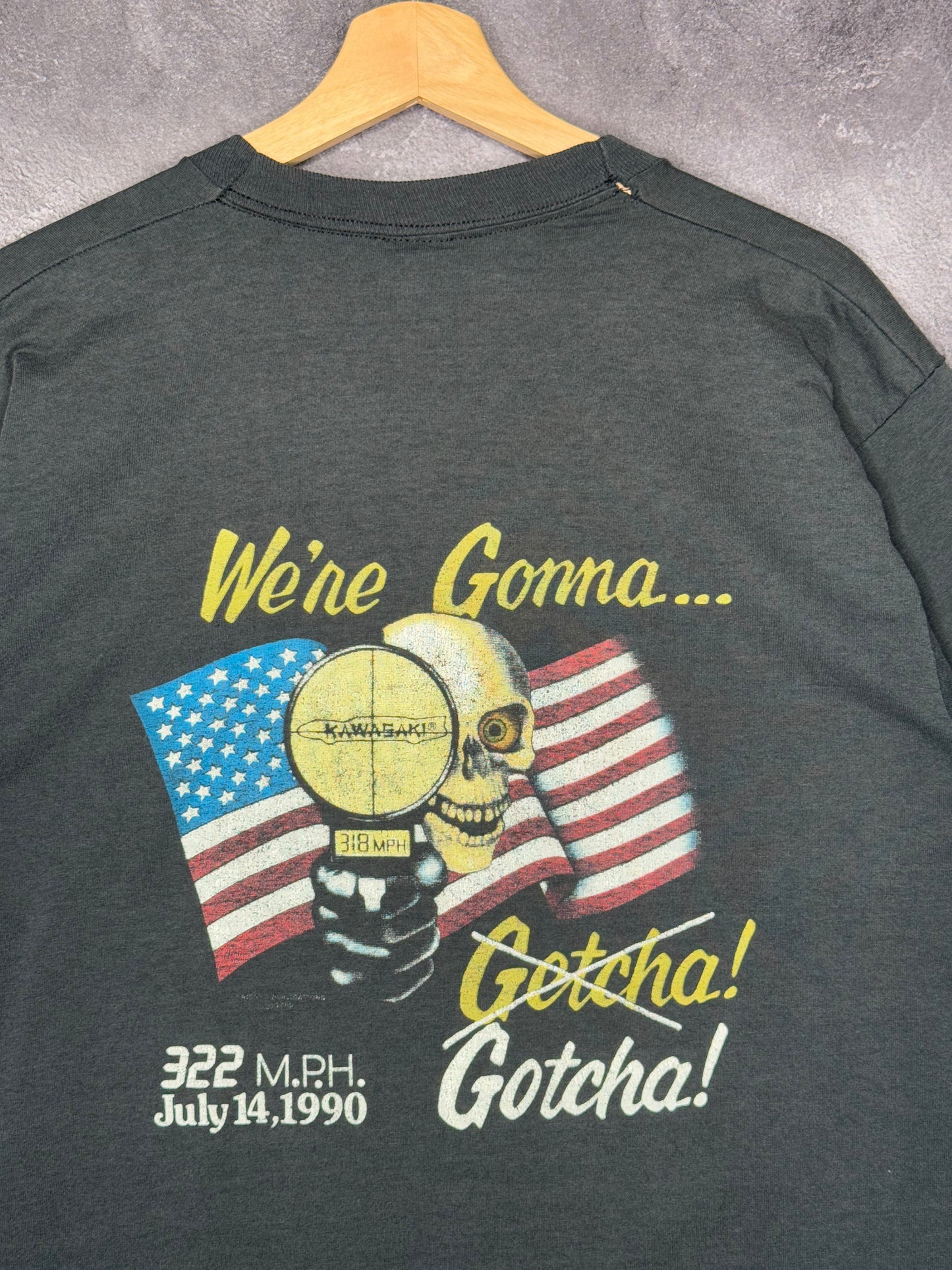 1989 Easyriders and The American Bikers 3D Emblem L