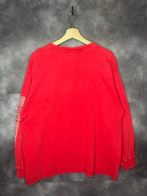 90s Ohio State University Nike Centerswoosh Longsleeve Tee L