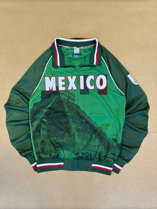 2014 Brazil World Cup Mexico Azteca Zip up Jacket S