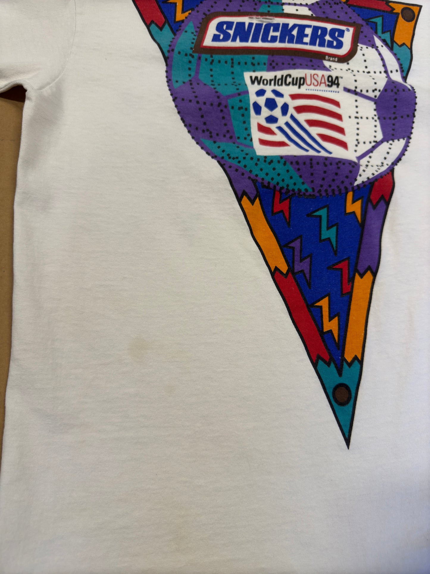1994 USA World Cup Snickers Sponser Tee M