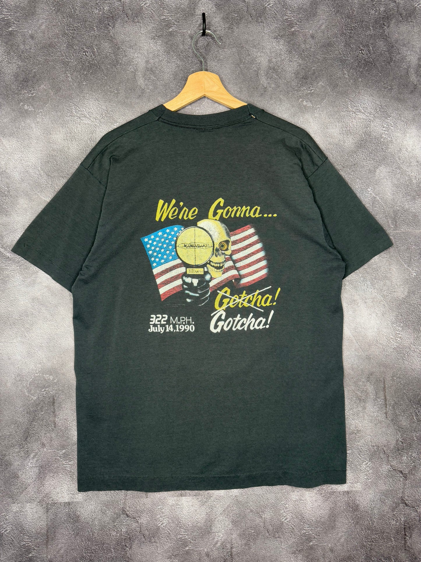 1989 Easyriders and The American Bikers 3D Emblem L