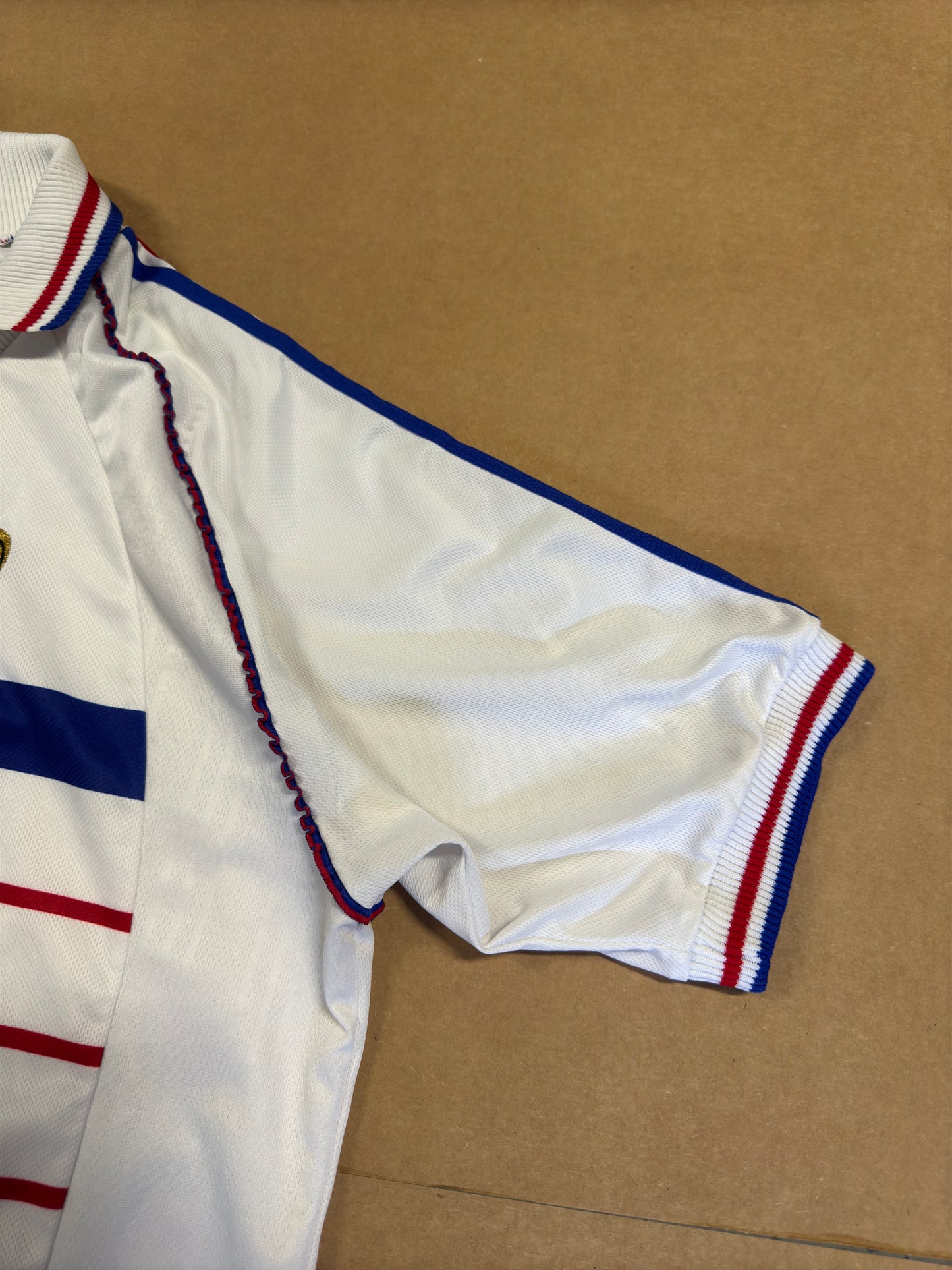 1998 World Cup Zidane #10 France Soccer Jersey XL