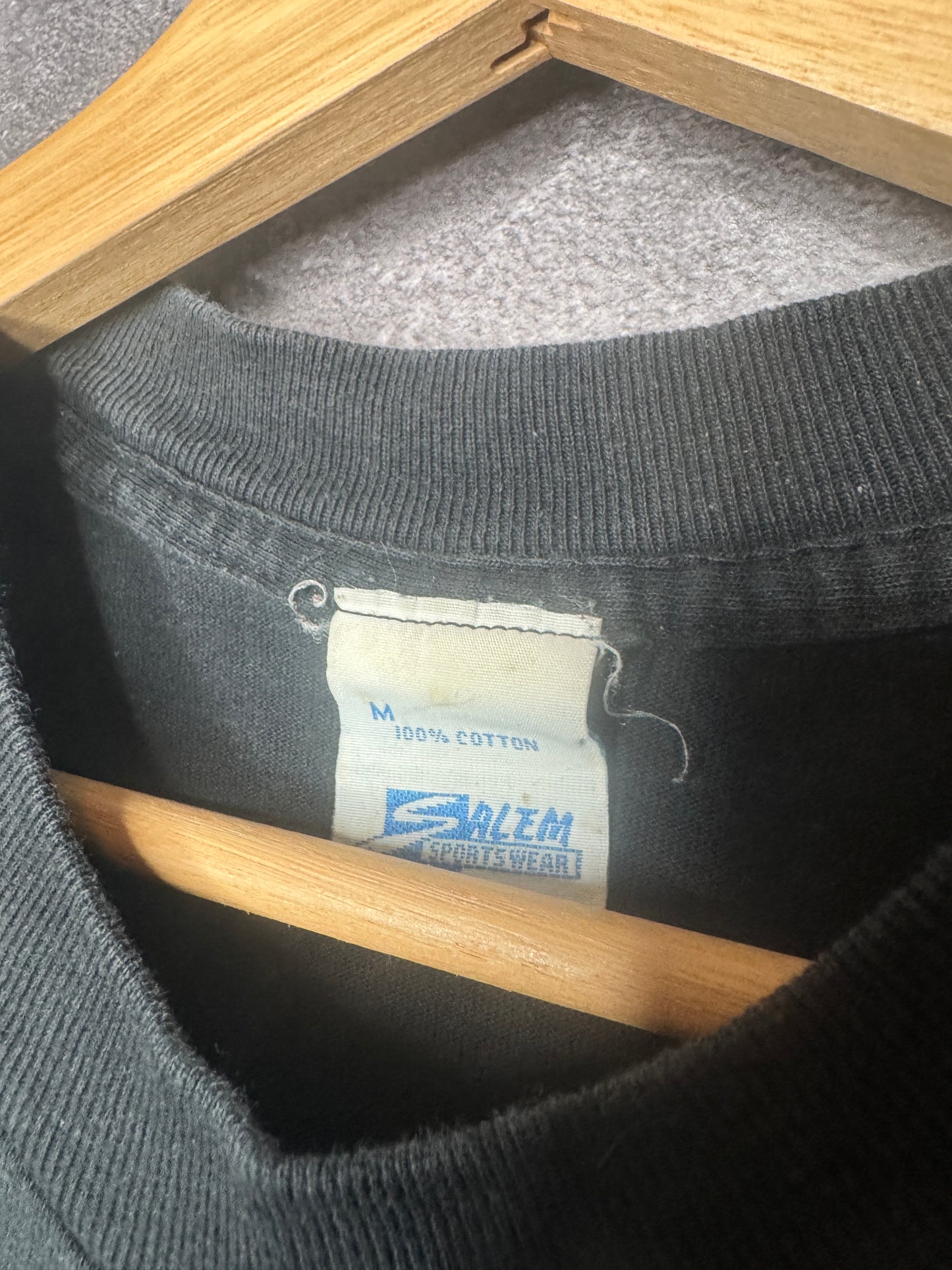 1990 Denver Broncos v San Francisco 49ers Super Bowl XXIV Salem Tee M