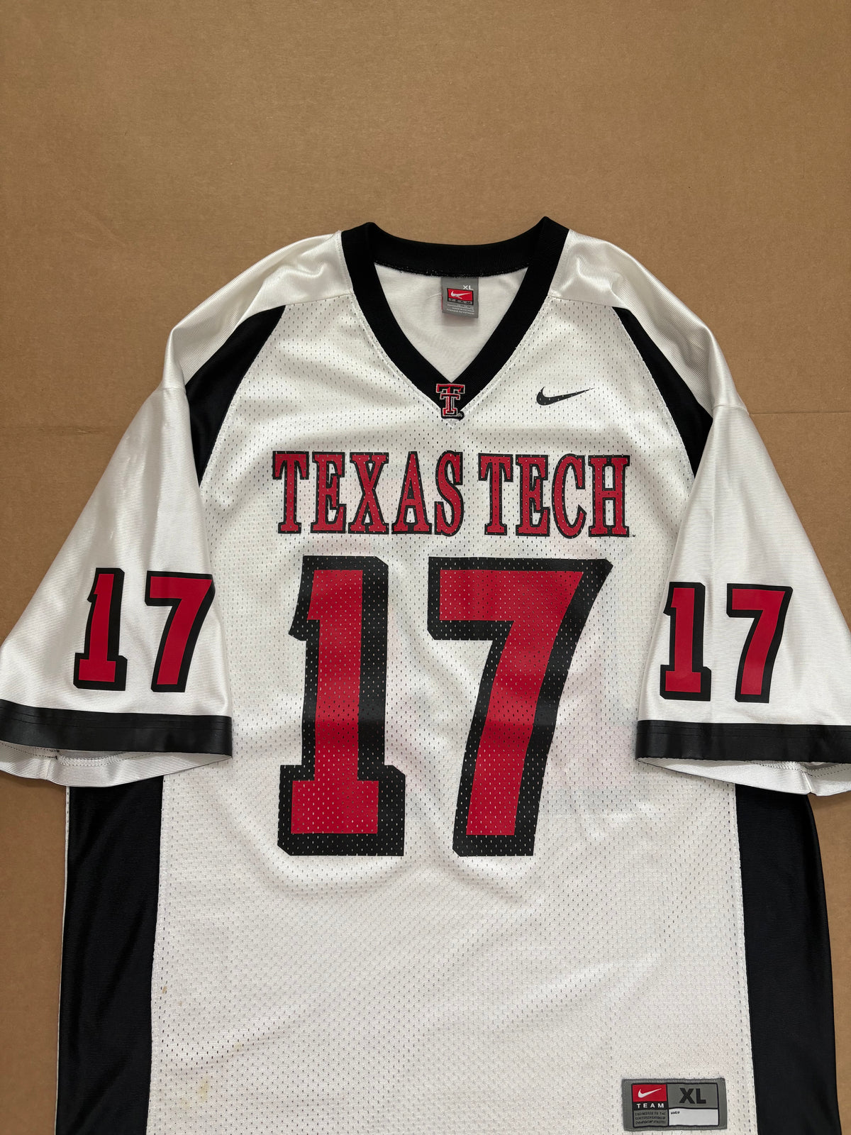 Vintage Y2K Texas Tech #17 Nike Football Jersey XL