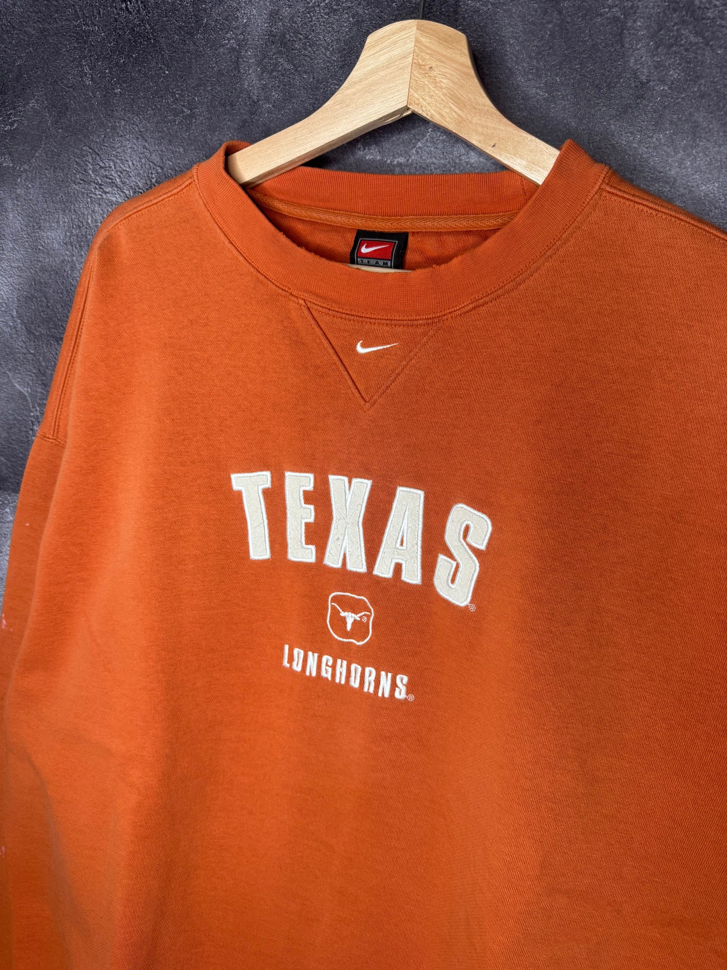 90s University of Texas Longhorns Nike Centerswoosh Sweatshirt 2XL