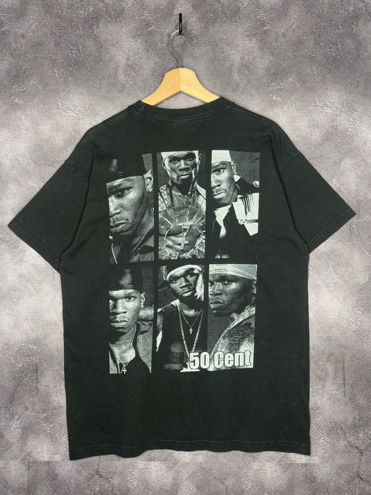 Y2K 50 cent G Unit Rap Promo Tee L