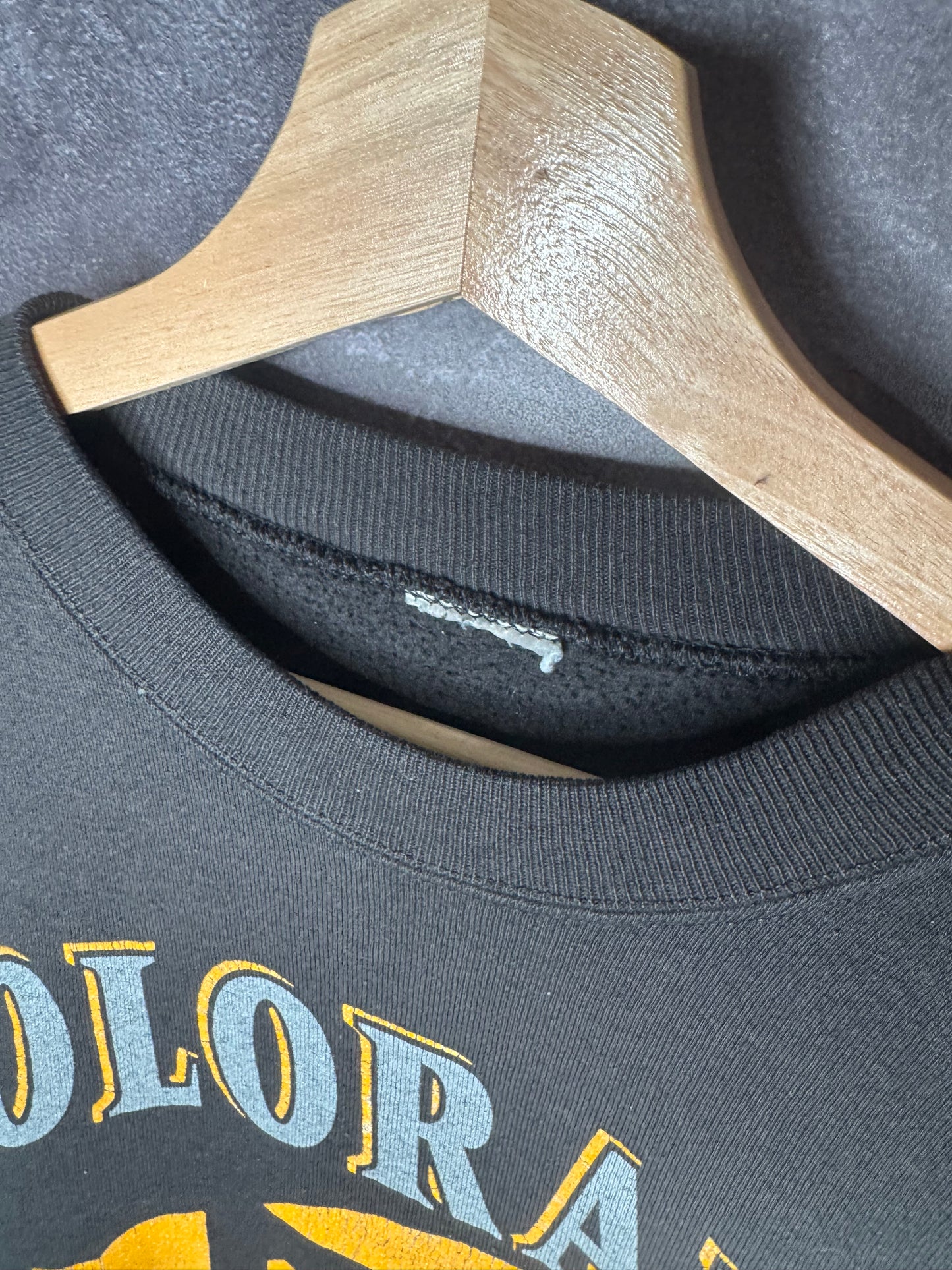 90s University of Colorado Buffaloes Faded Sweatshirt Size L