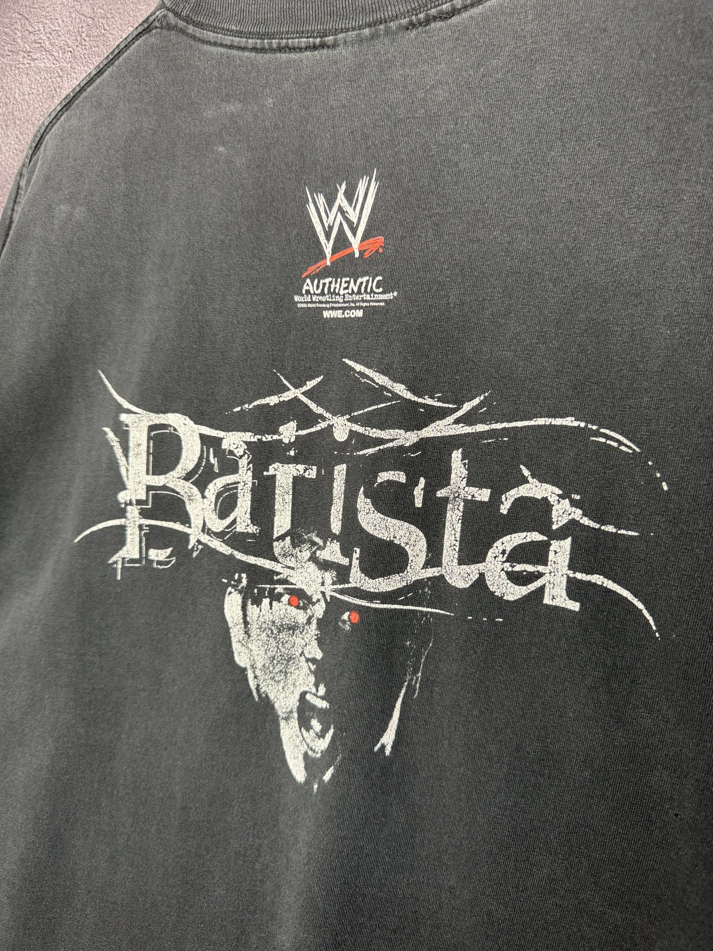 2005 Batista "The Animal"  WWE  Authentic Tee XL