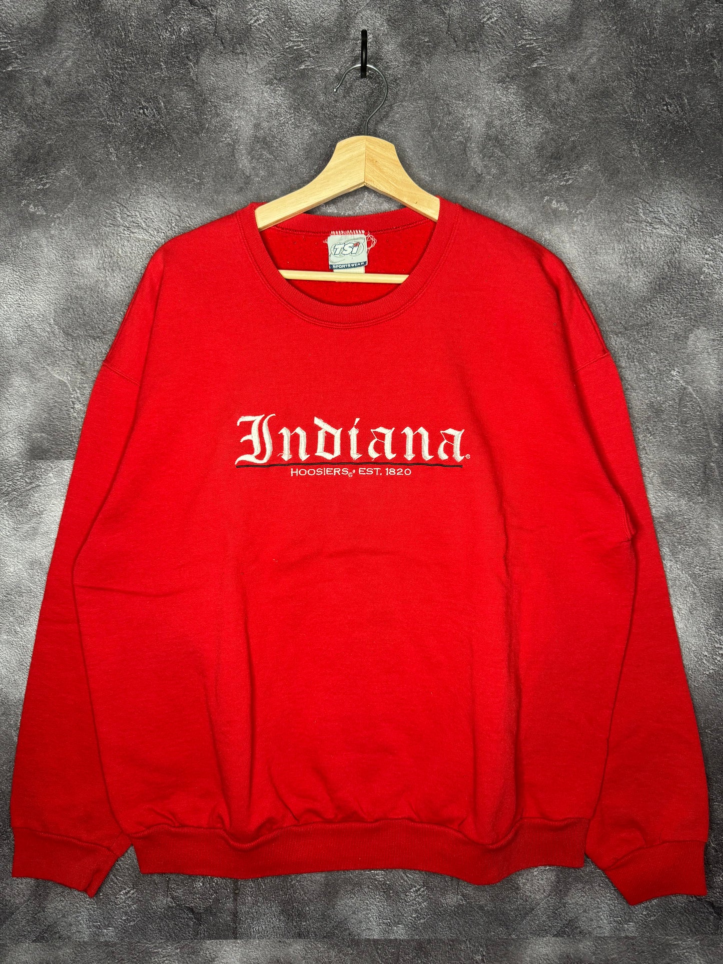 90s University of Indiana Hoosiers TSI Sweatshirt Size XL