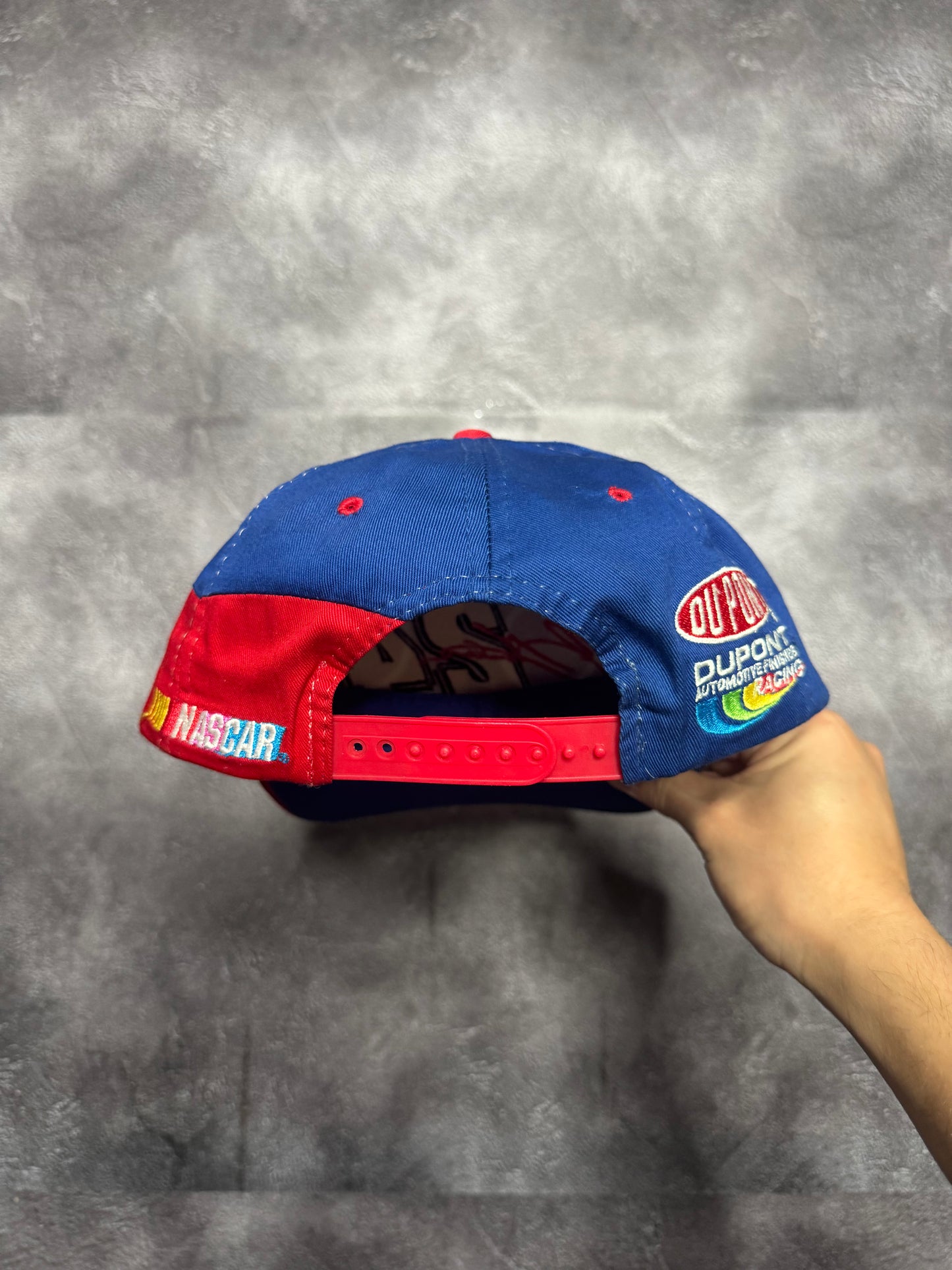 Y2K Jeff Gordan 24 Nascar Oupont Snapback Hat