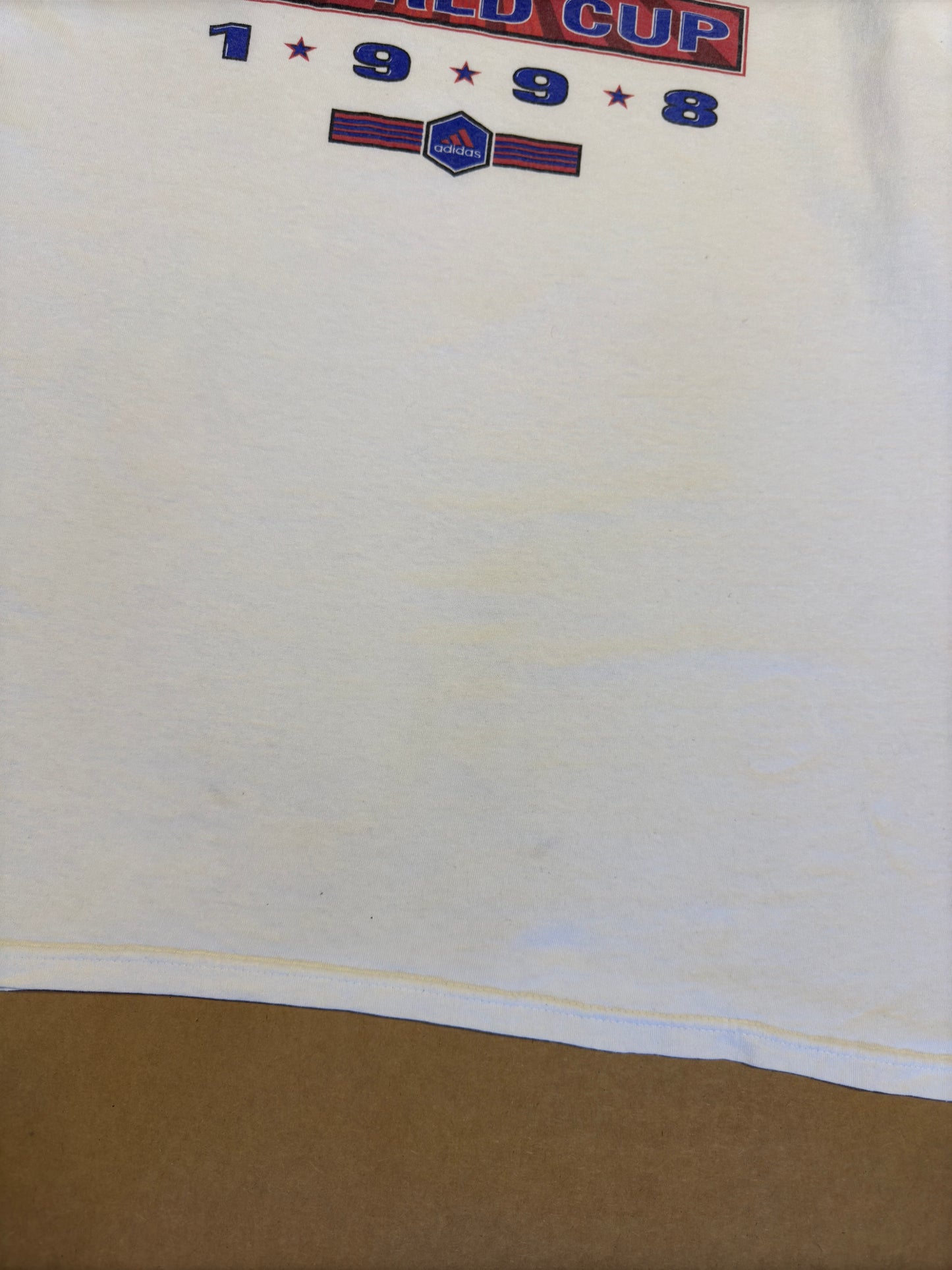 1998 France Adidas USA World Cup Tee 2XL
