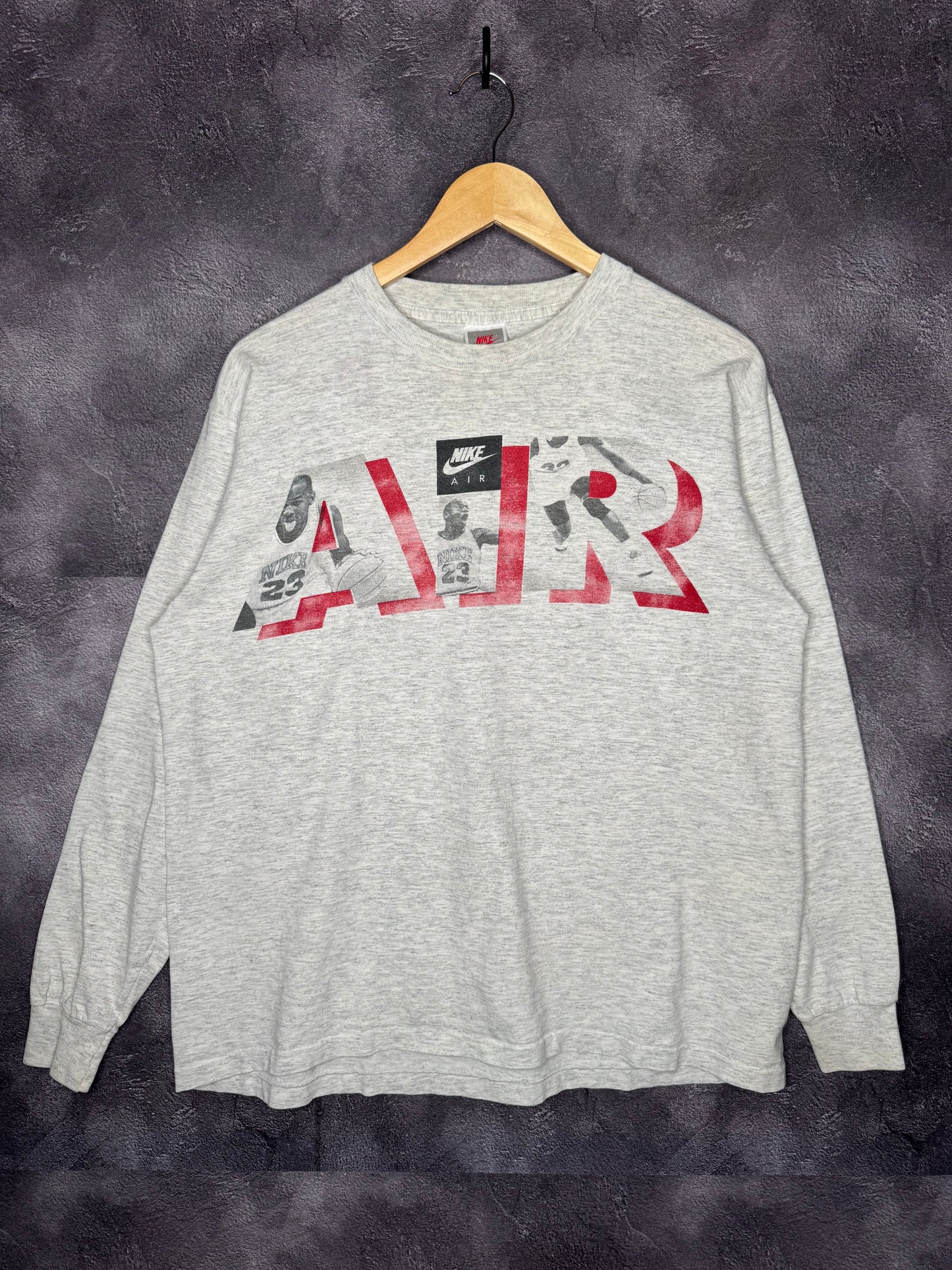 90's Nike Air Michael Jordan Longsleeve Tee M