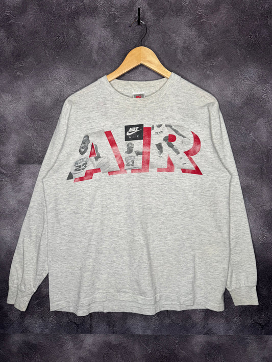 90's Nike Air Michael Jordan Longsleeve Tee M