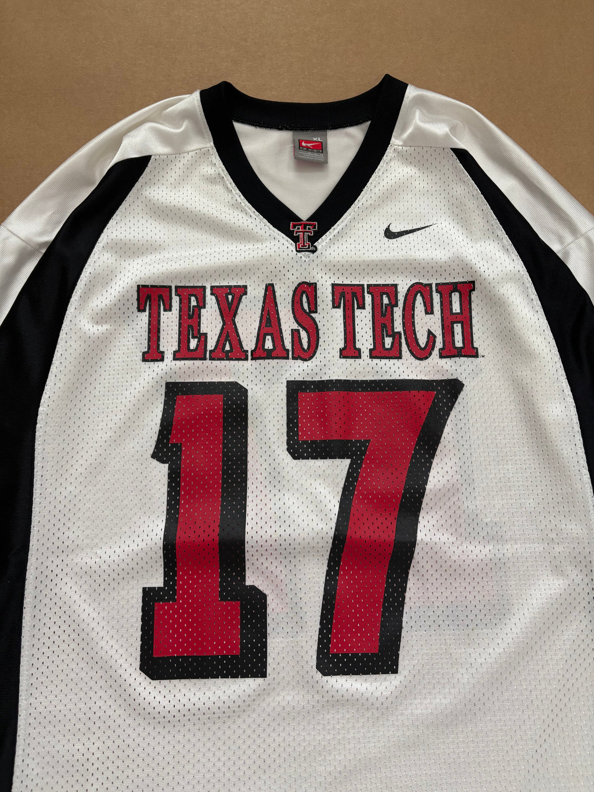 Vintage Y2K Texas Tech #17 Nike Football Jersey XL