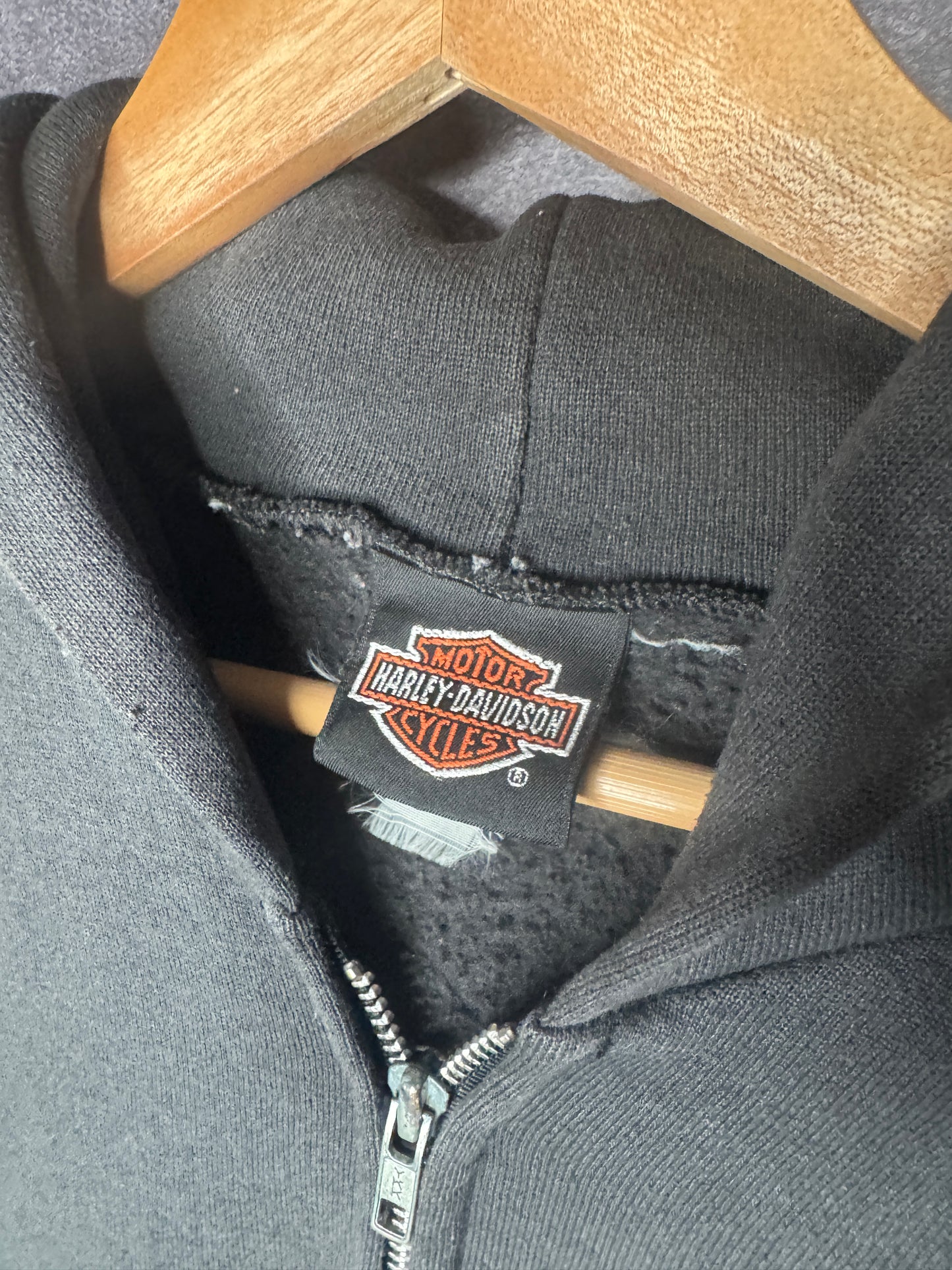 2000 Harley Davidson Black Hills Rally Sturgis Zip Up Jacket XL