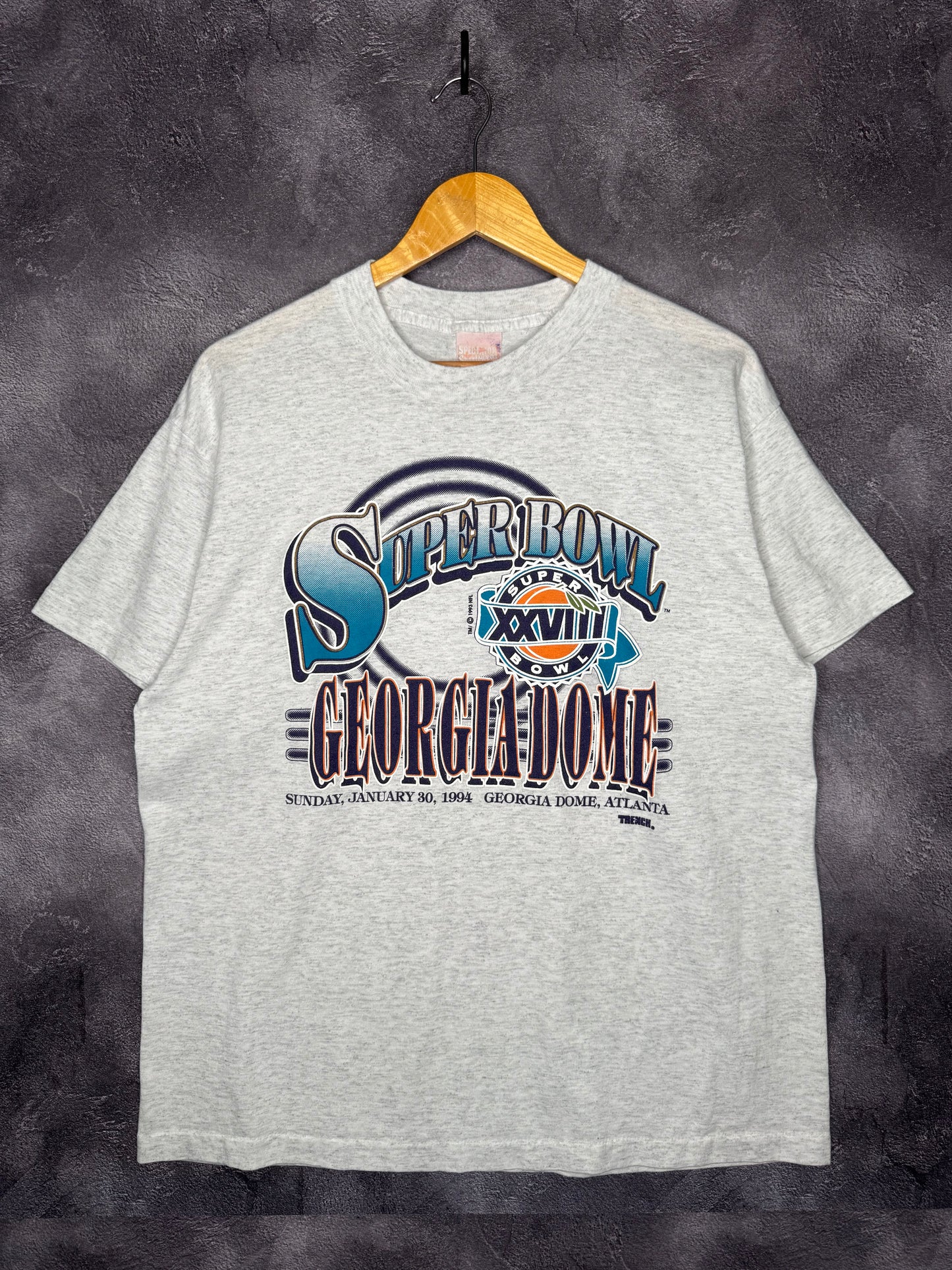 1994 Super bowl XXVIII Georgia Dome Tee XL