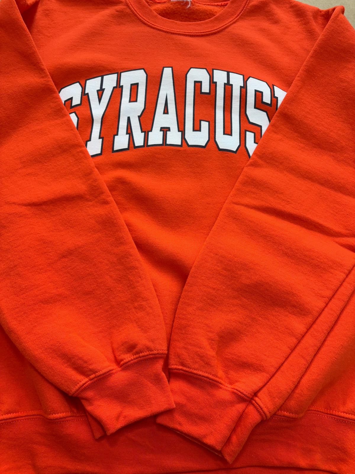 Vintage 90's Syracuse University Orange Sweatshirt L