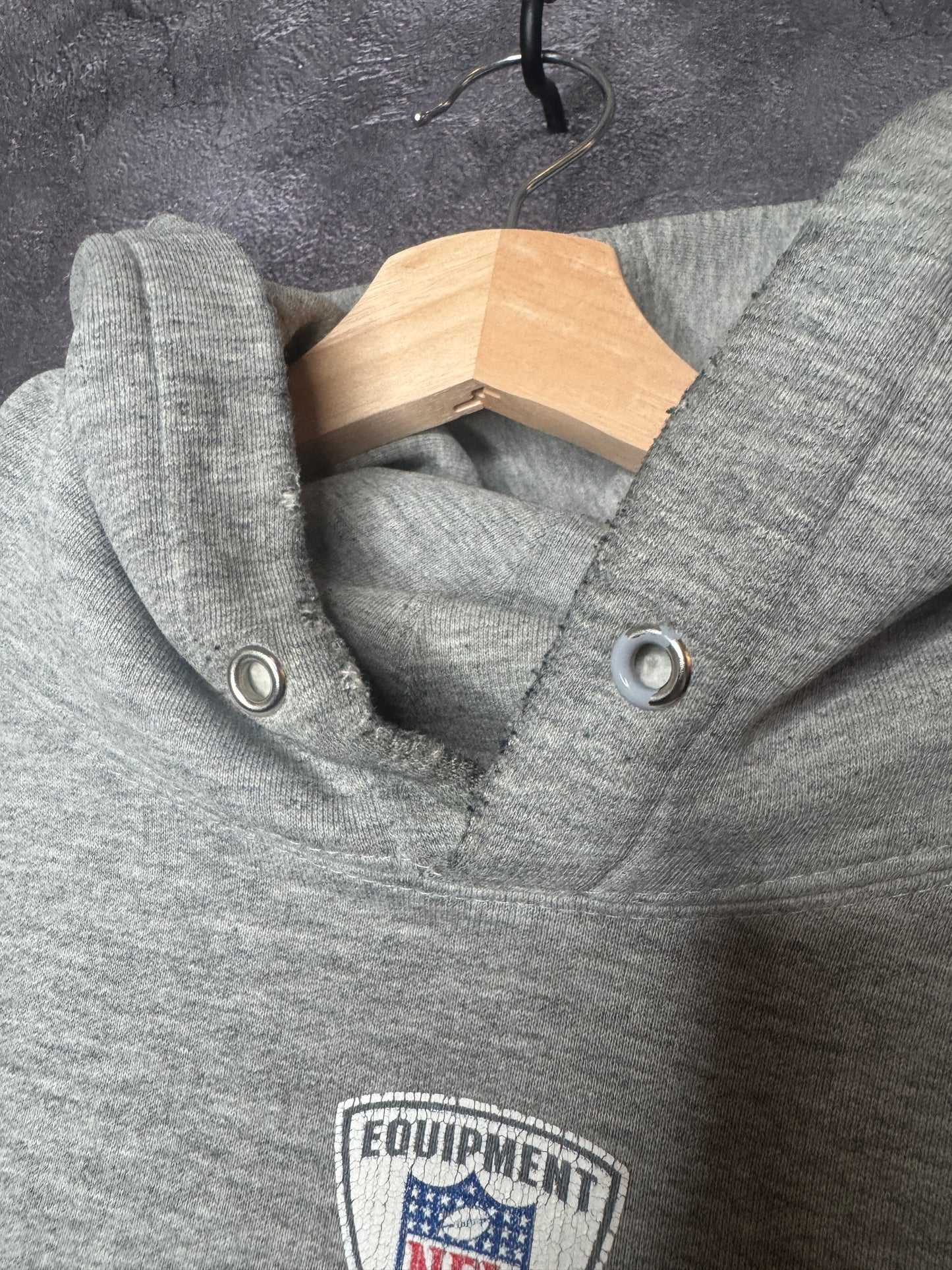 Y2K Denver Broncos NFL Equipment Hoodie XL