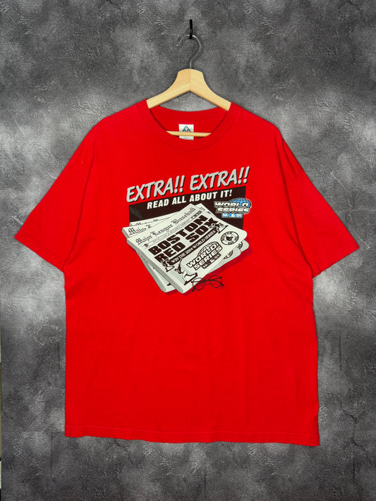 2004 Boston Red Sox World Series Champions Tee XL