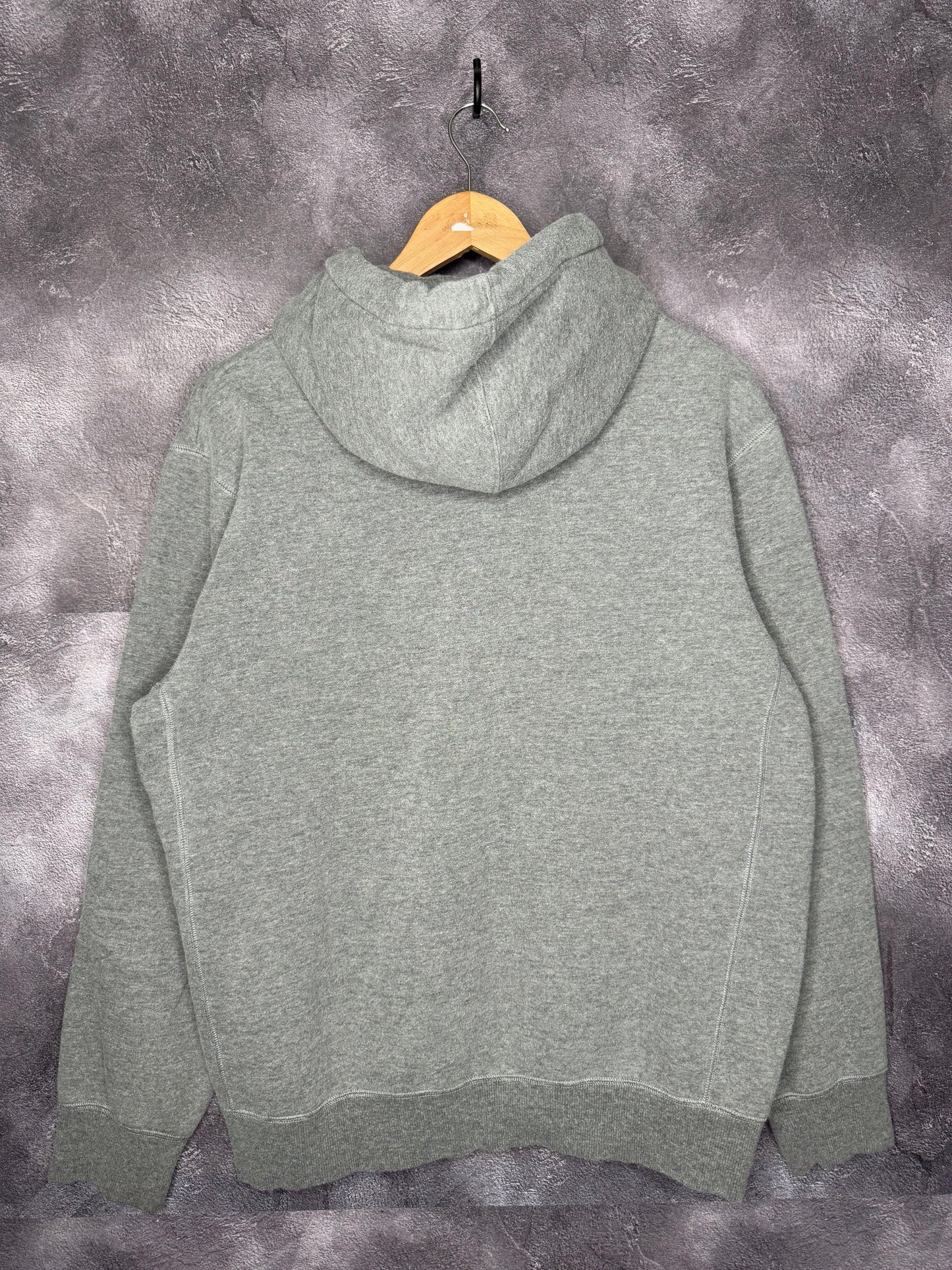 90's Russell Athletic Purple Spellout Hoodie L