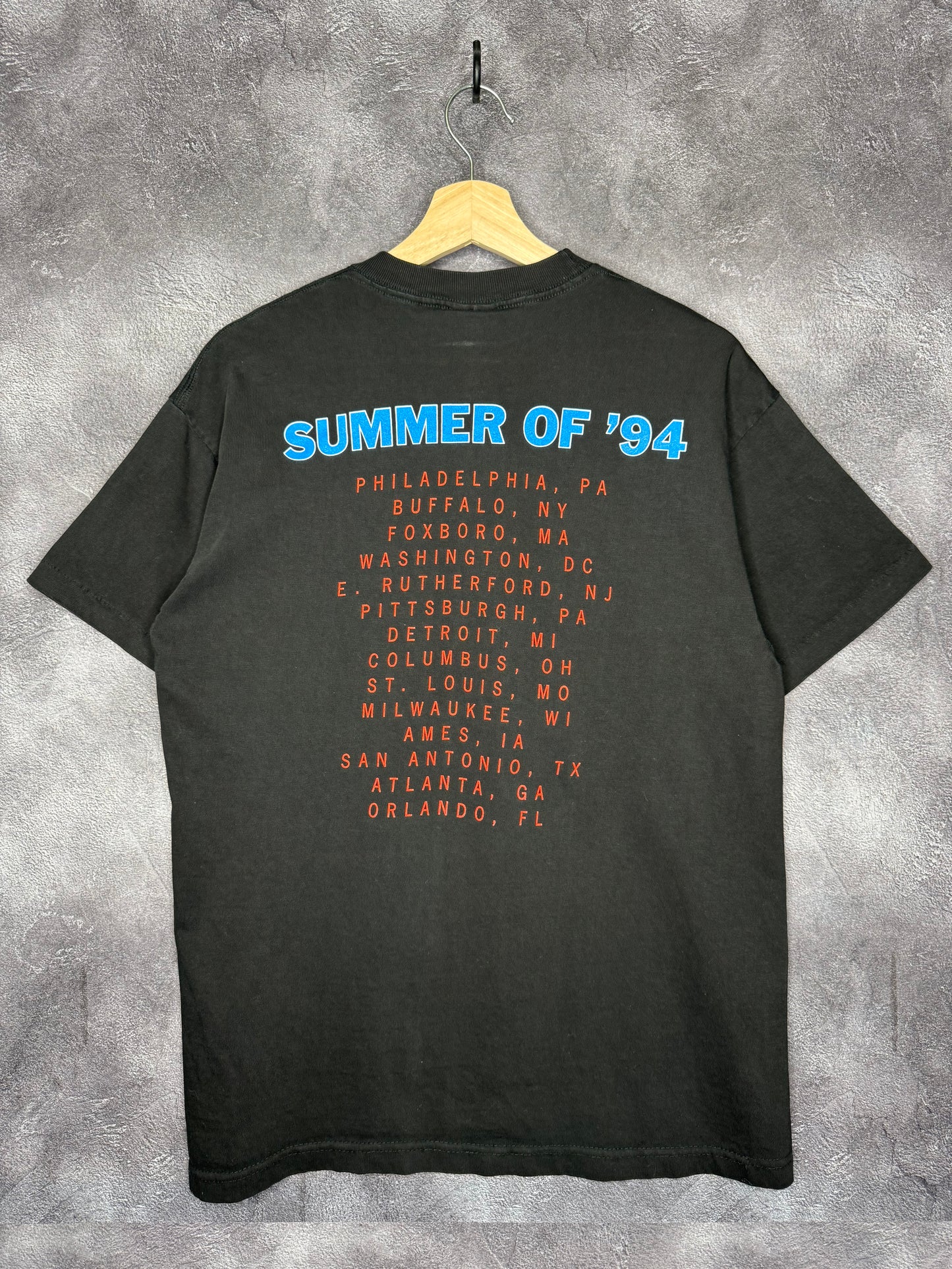 1994 Elton John Billie Joel Summer Tour Tee L