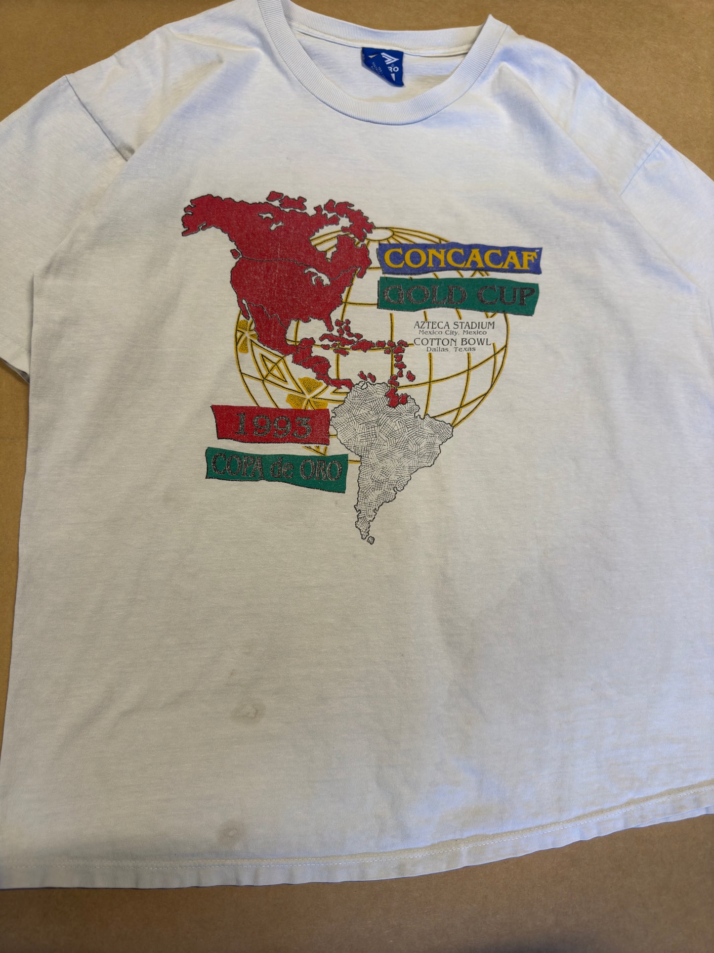 1993 CONCACAF Gold Cup Umbro Tee XL