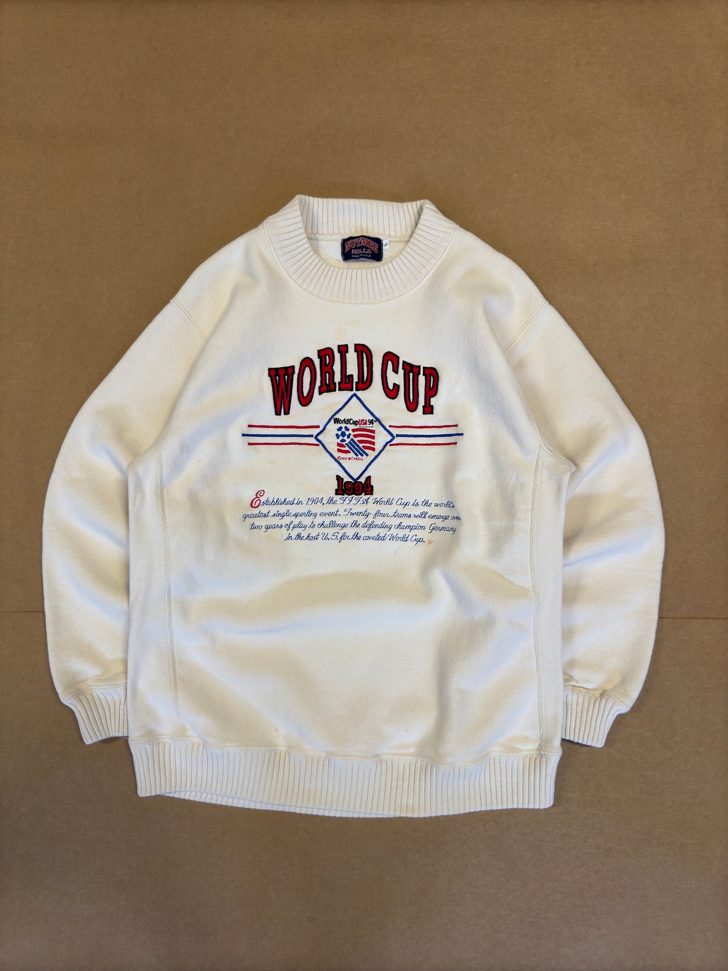 1994 USA World Cup Nutmeg heavyweight sweatshirt XL