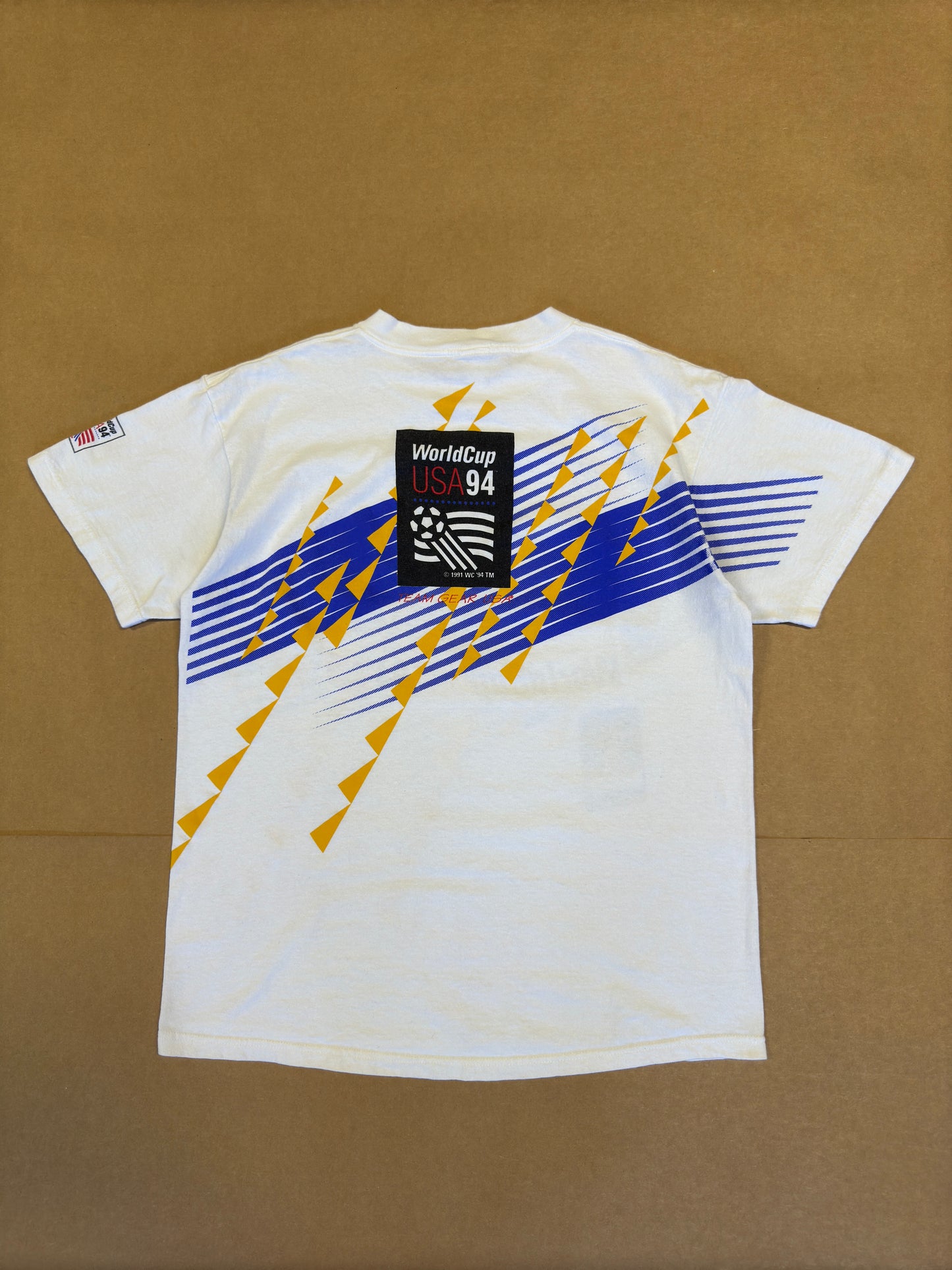 1994 USA World Cup Boston Host City AOP Tee L