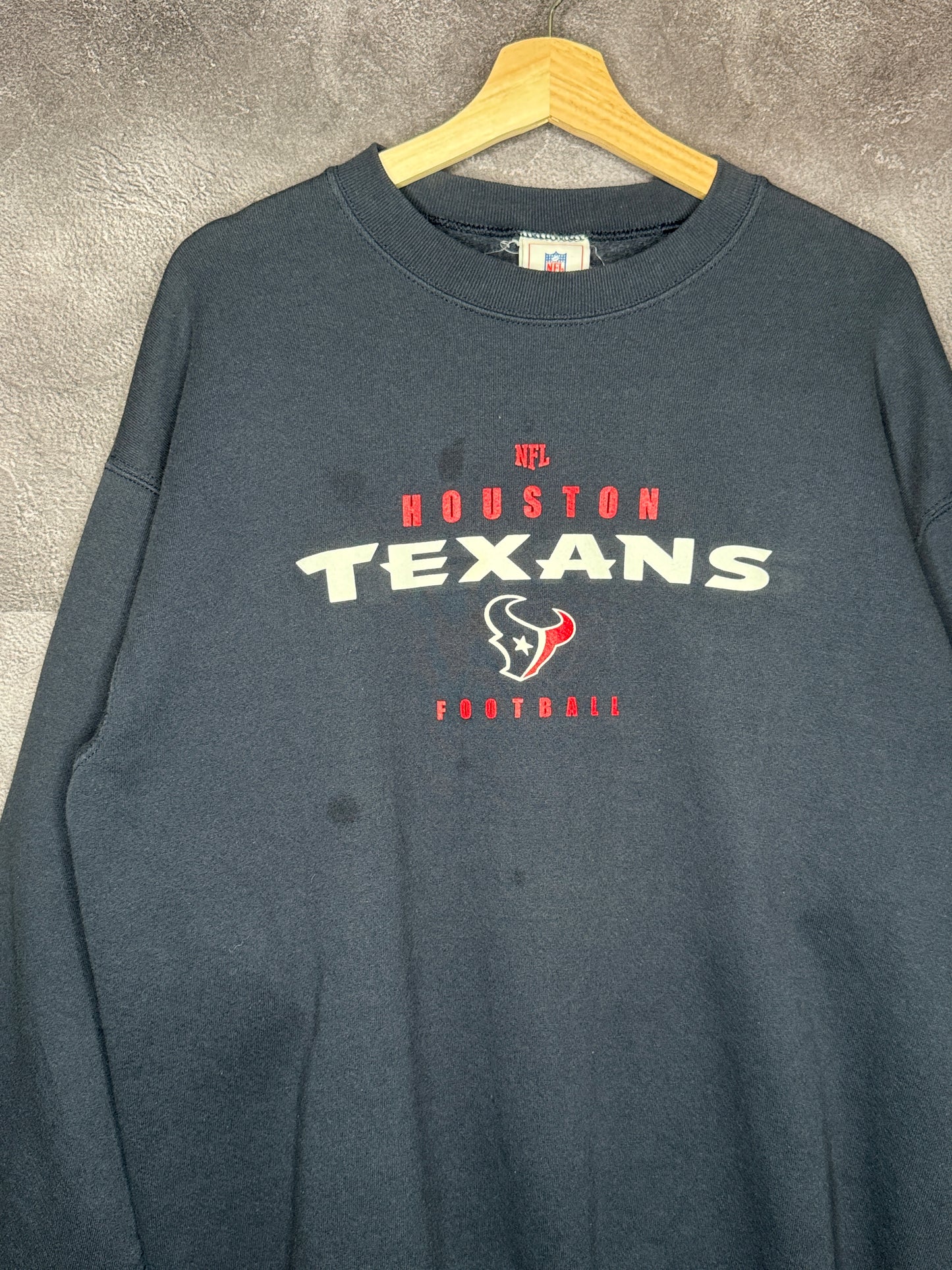 Y2K Houston Texans NFL Football Sweatshirt L