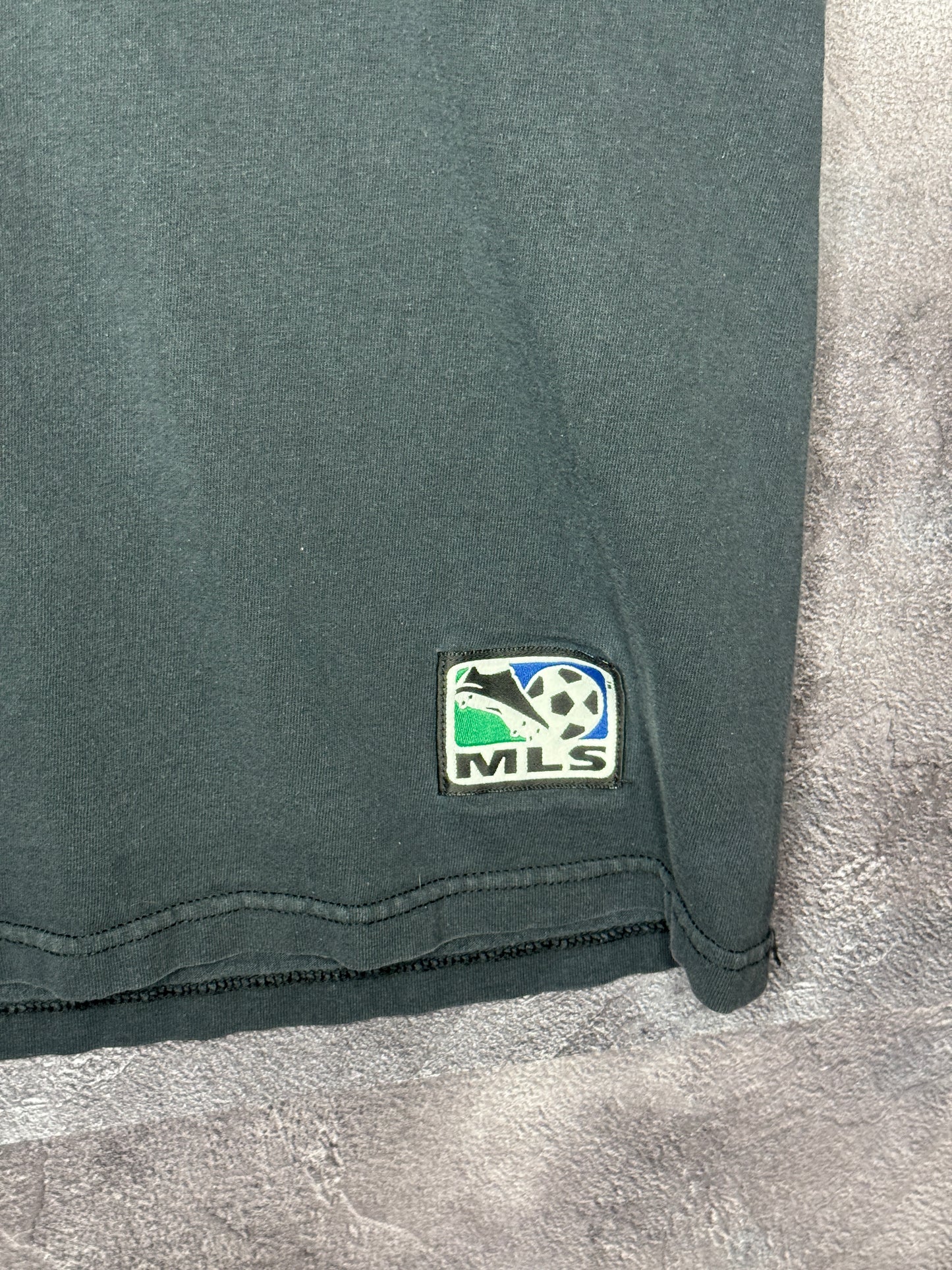 90s Nike Metro Stars MLS Soccer Tee L