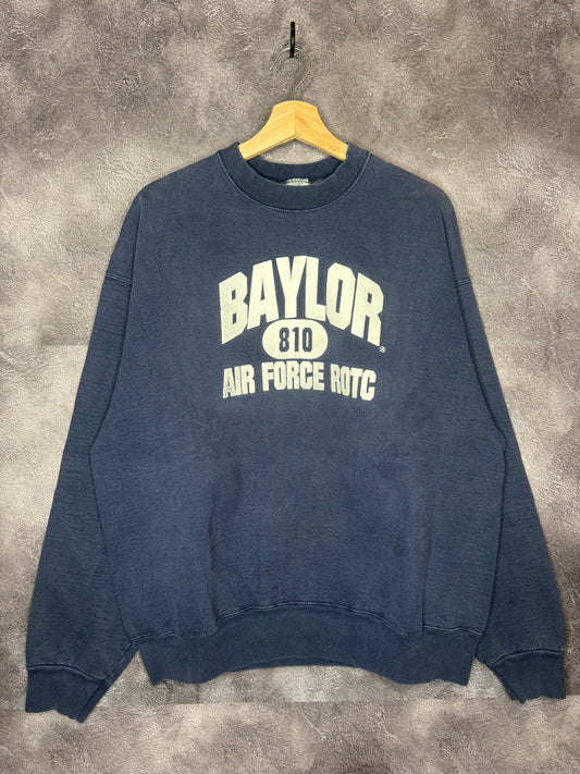 90s Baylor University Air Force ROTC  Sweatshirt XL