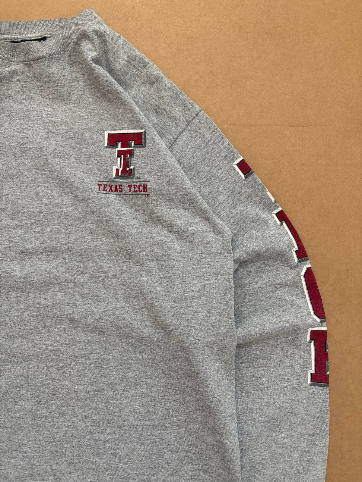 Vintage 90's Texas Tech University Jansport longsleeve Tee L