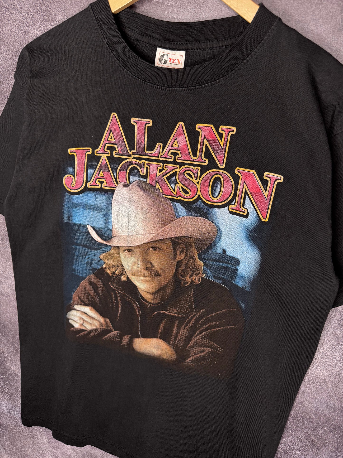 2004 Alan Jackson USA Tour Tee L
