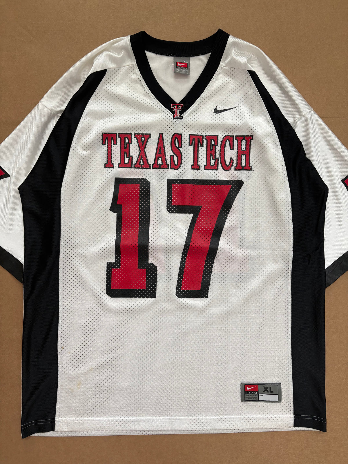 Vintage Y2K Texas Tech #17 Nike Football Jersey XL