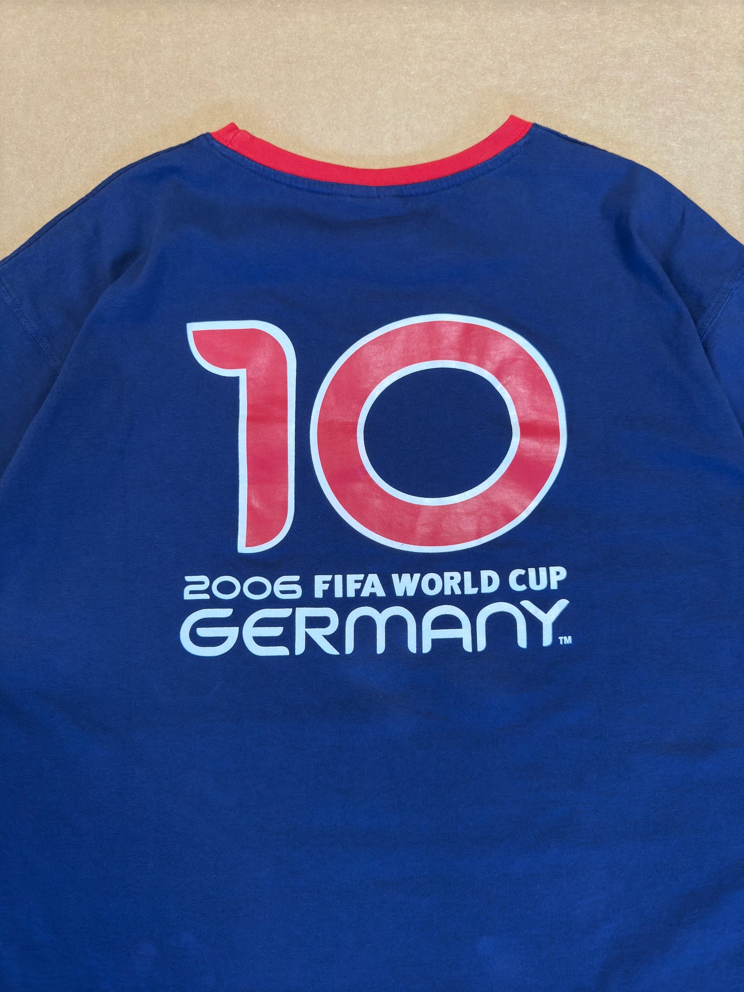 2006 FIFA World Cup Germany Ringer #10 Tee XL
