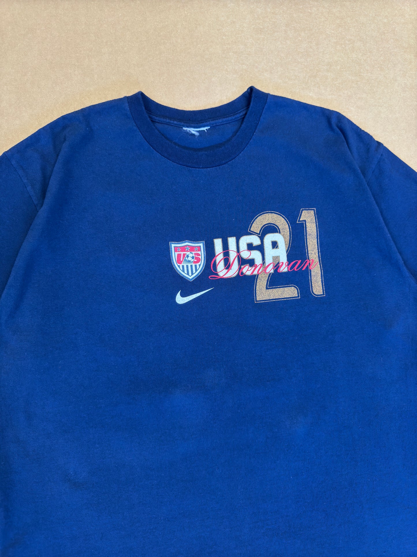 90's US Soccer Team Landon Donovan #21 Nike Tee XL