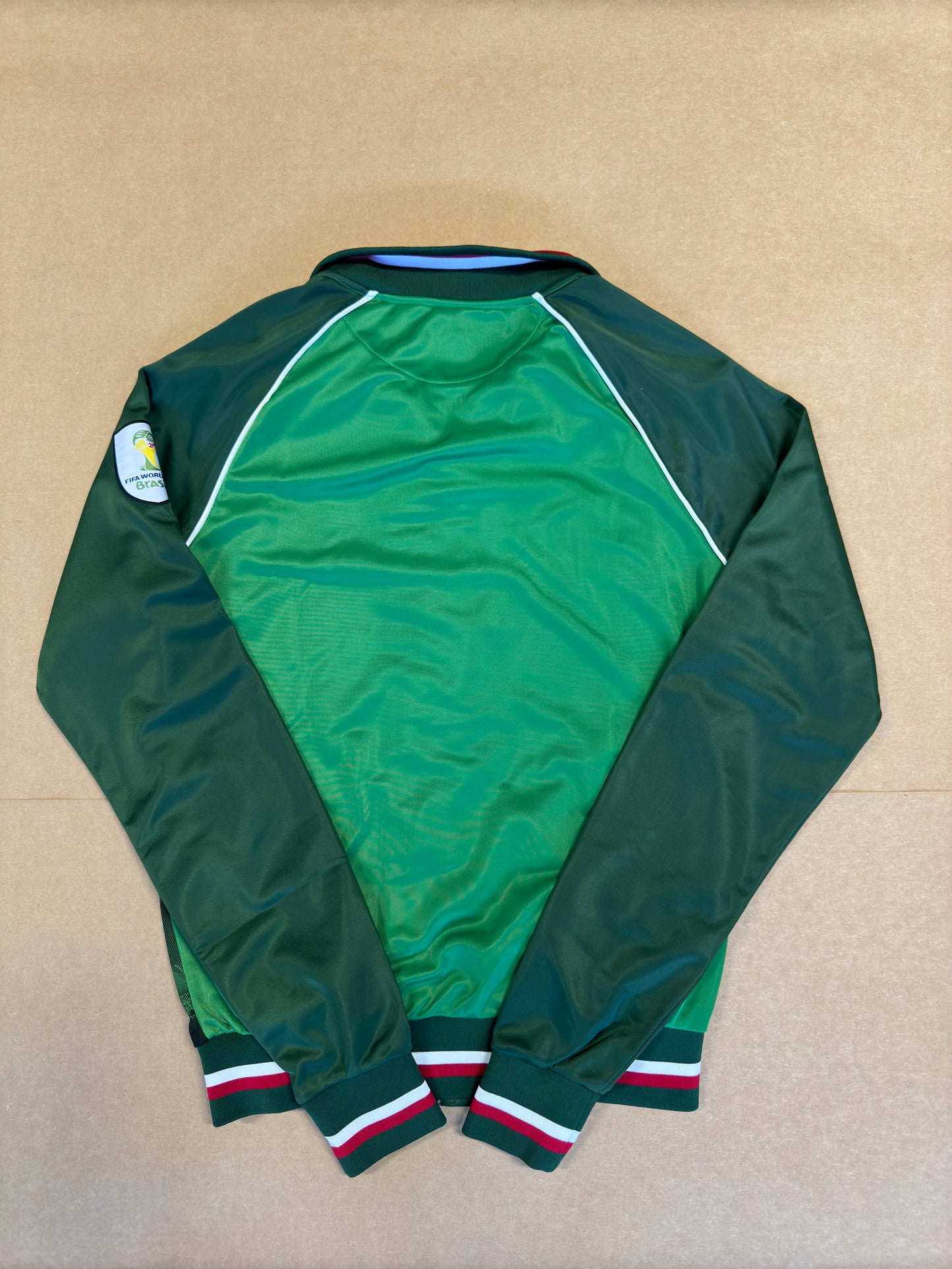 2014 Brazil World Cup Mexico Azteca Zip up Jacket S