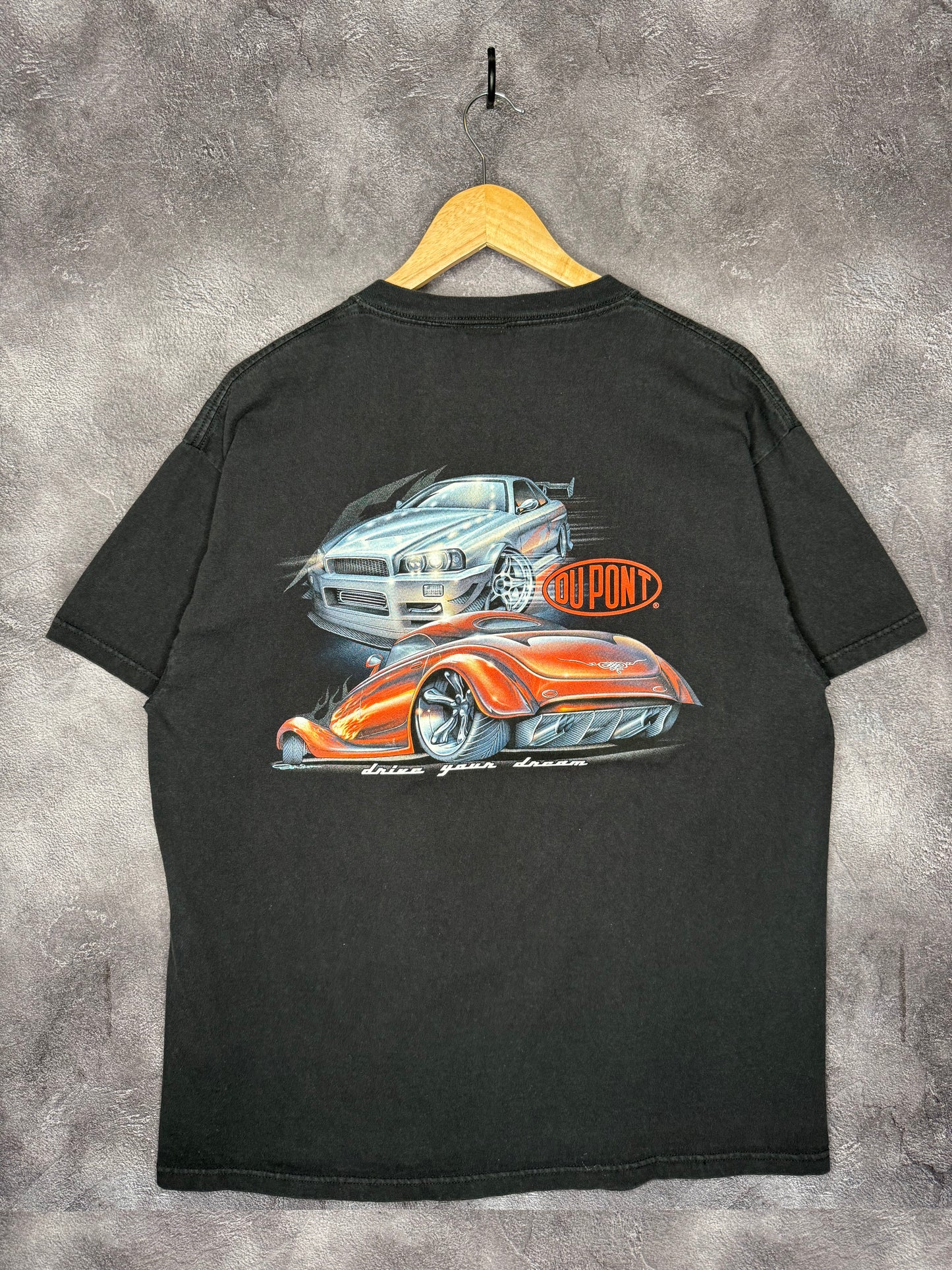 90's DuPont Drive your Dream R34 JDM Tee L