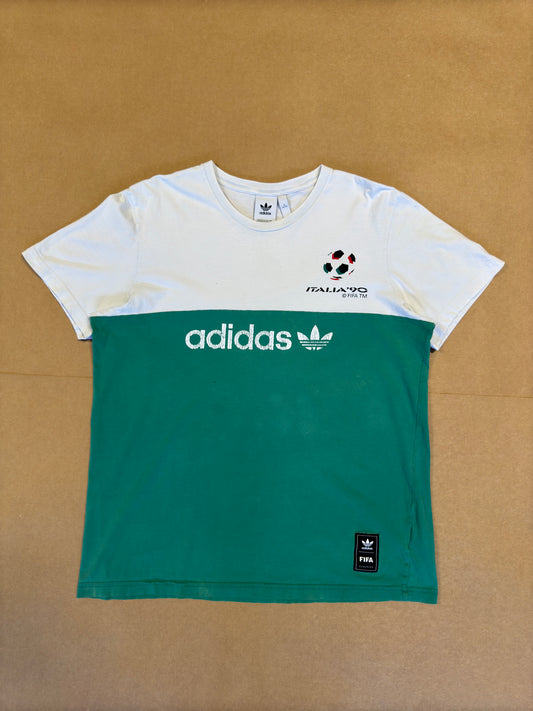 Italia 1990 Adidas FIFA World Cup Modern Tee XL