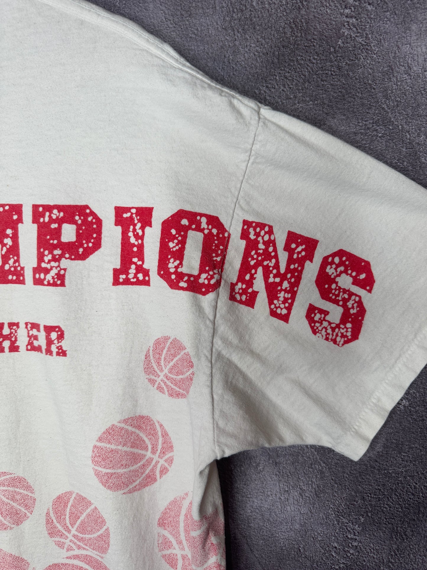 1995 University of Utah Utes WAC Basketball Champions AOP Tee 2XL