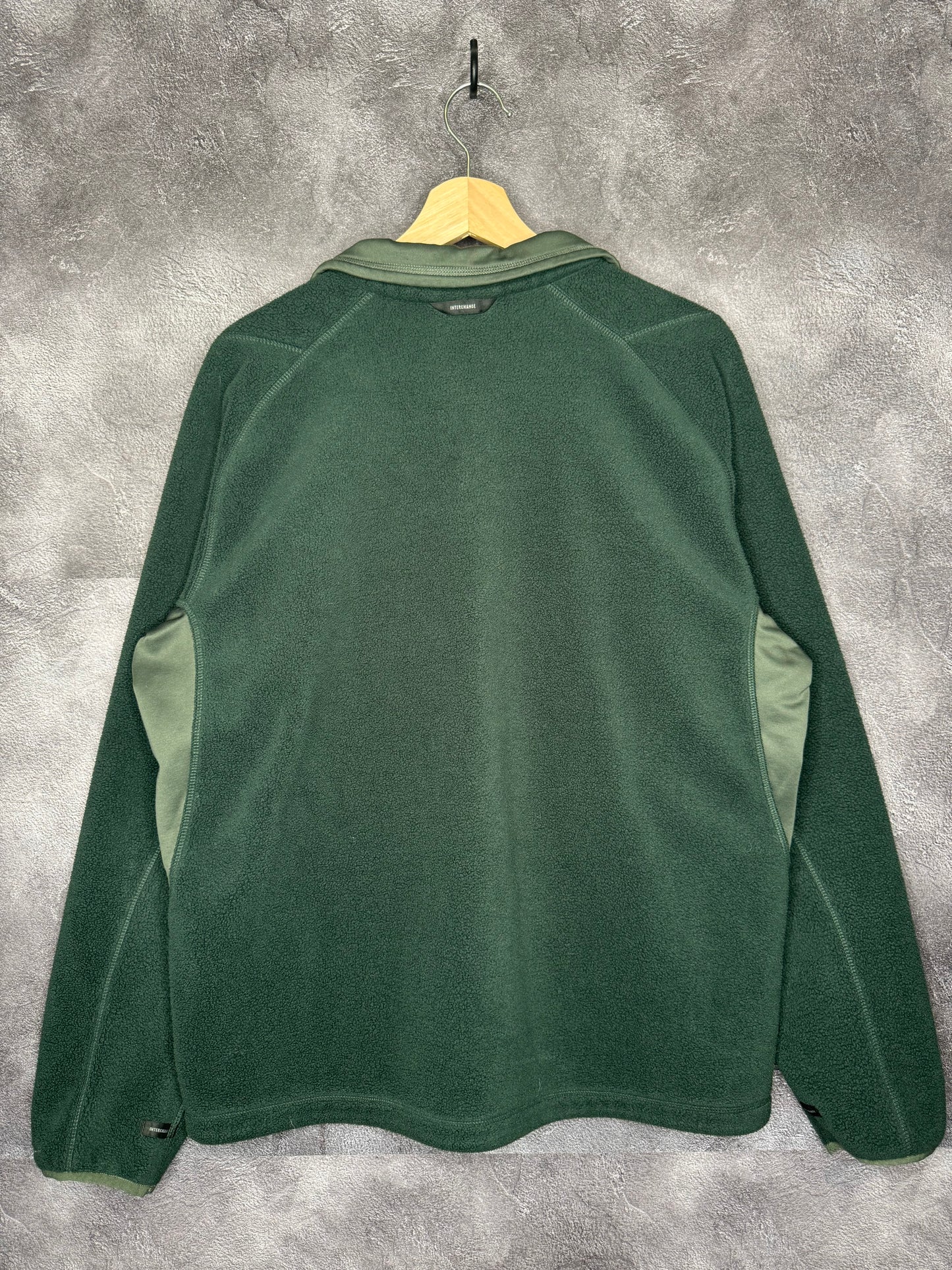 Green Columbia Outddor Interchange Zip Up Fleece Jacket L