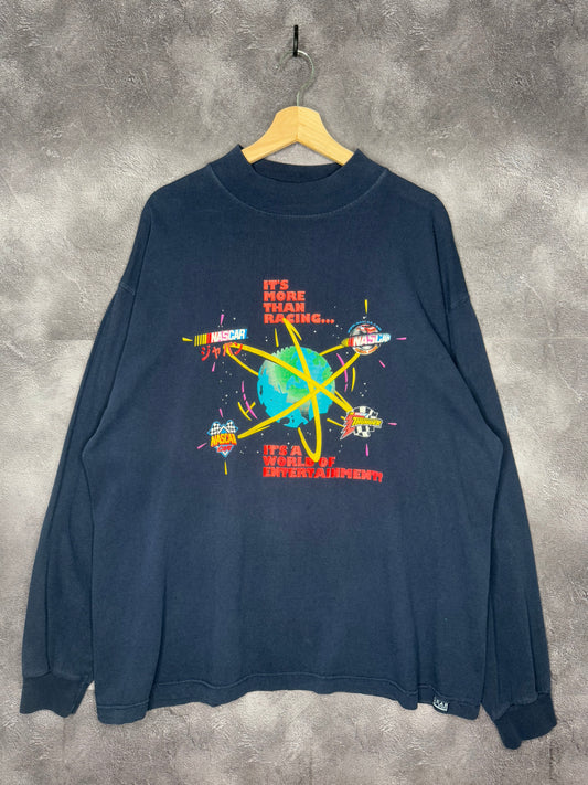 90s Nascar World of Entertainment Longsleeve Tee XLT