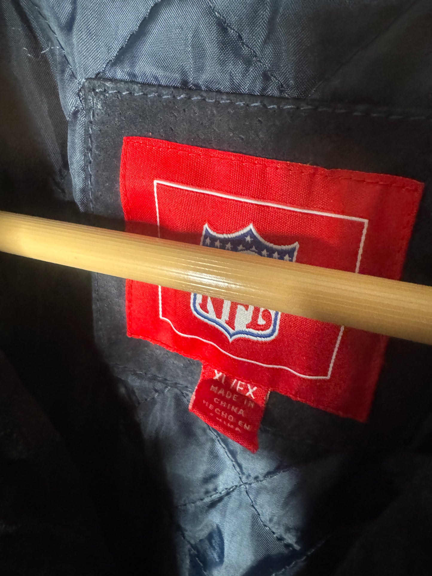 Y2K Dallas Cowboys NFL "D" Suede Heavy Jacket XL