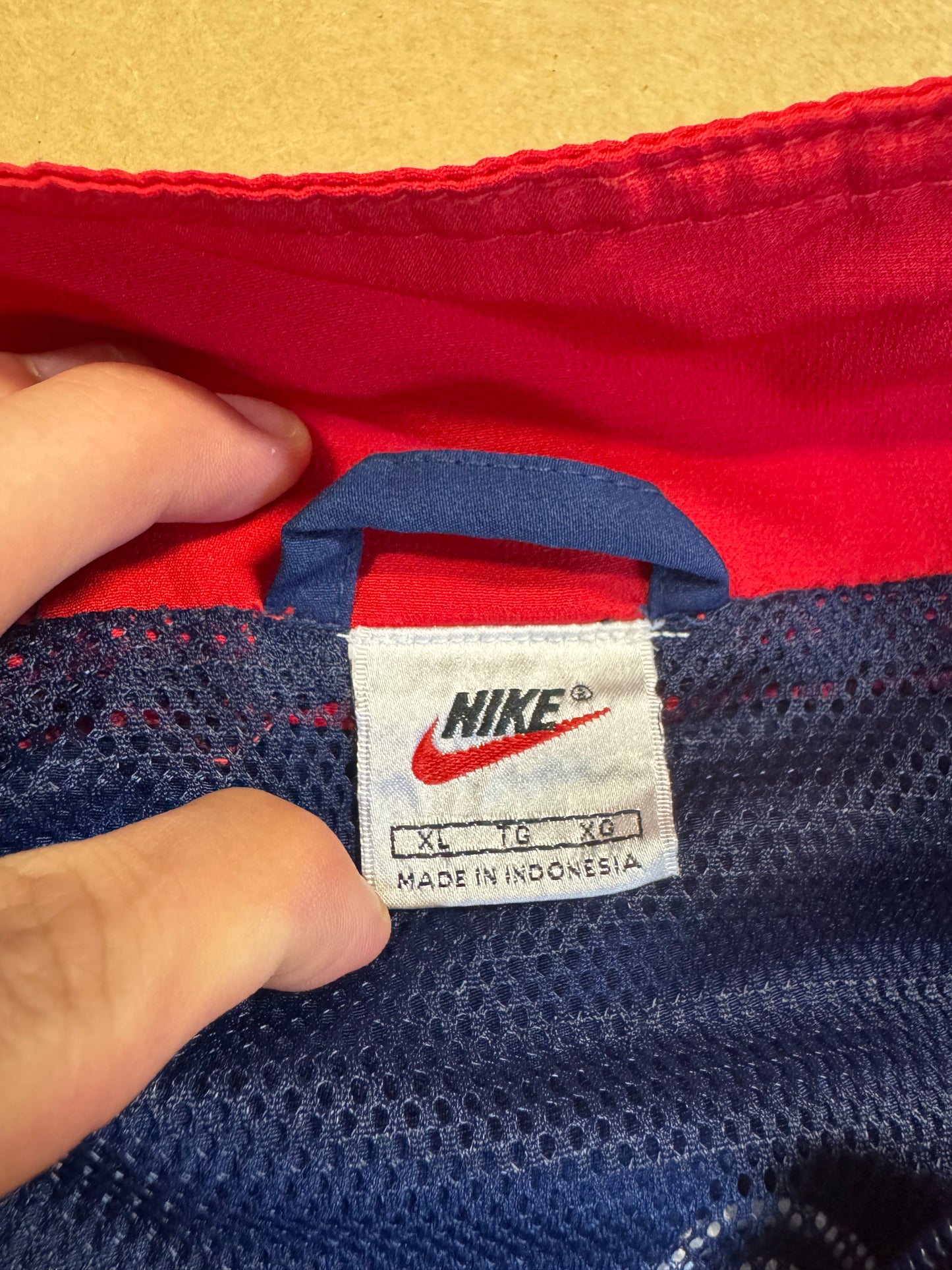 90's US Men's Soccer Nike Zip up Jacket XL