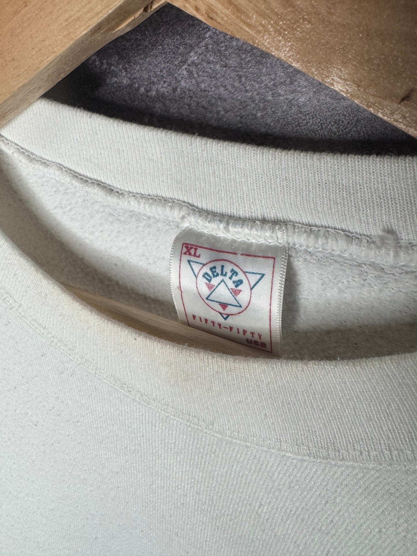 90s Texas Longhorns V Oklahoma Sooners Red River Shootout Football Sweatshirt XL