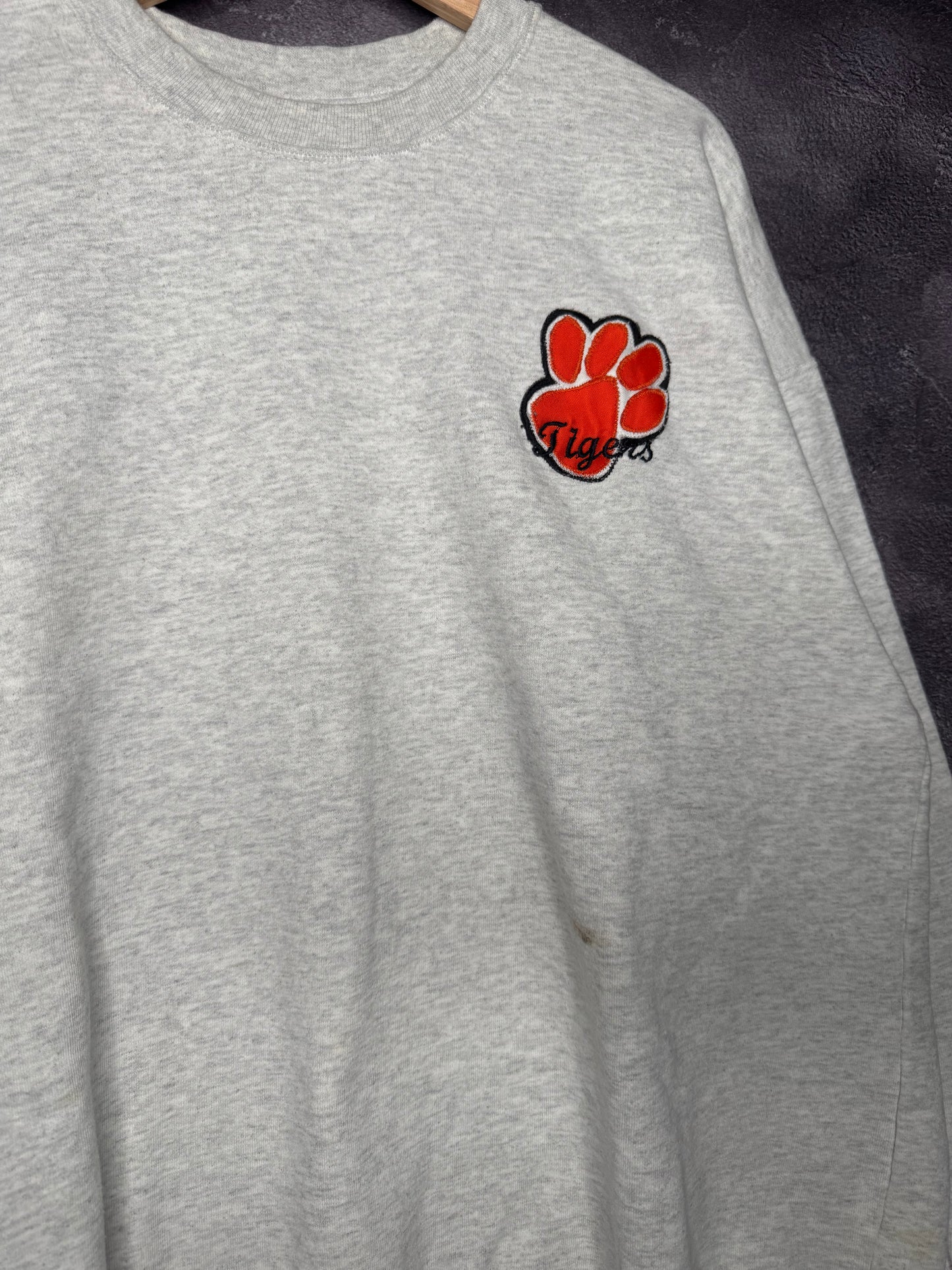 90s University of Clemson Tigers Patch Sweatshirt XL