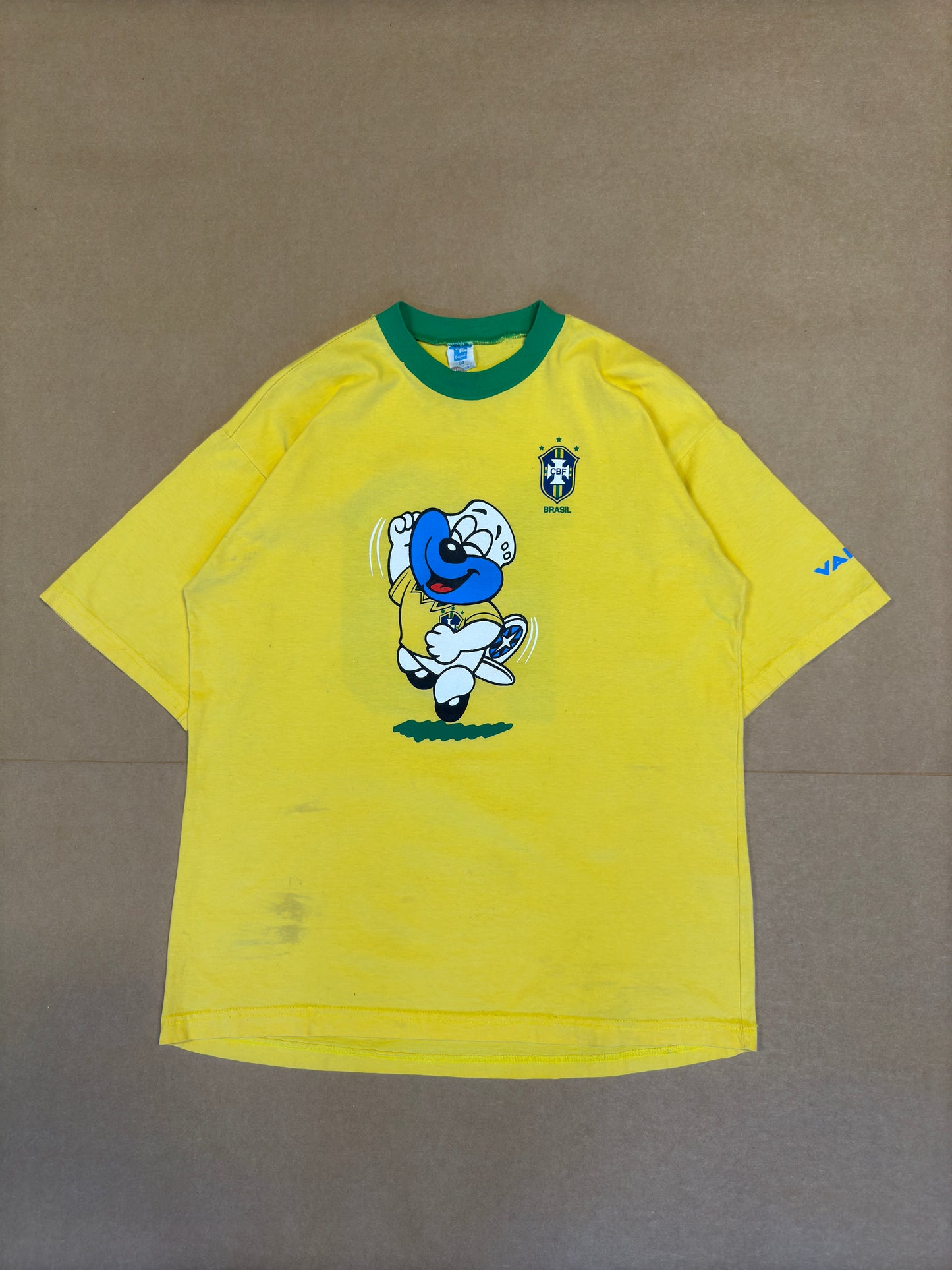 Y2K Brazil #10 Mascot VARIG Tee XL